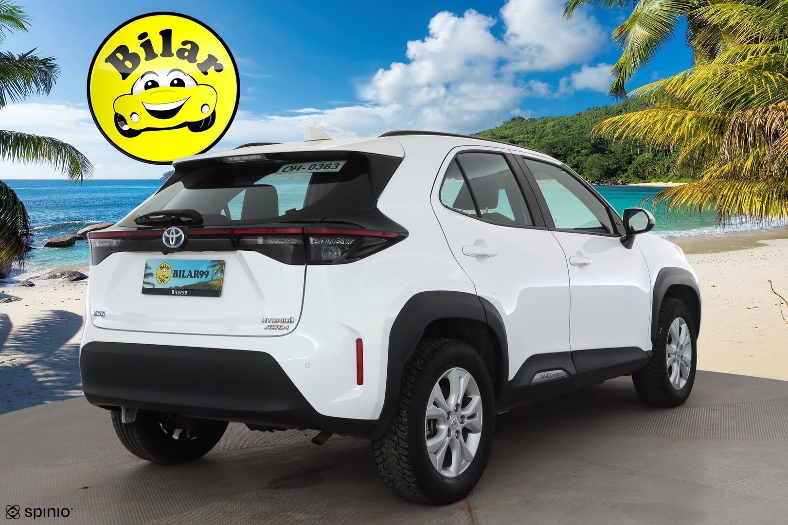TOYOTA YARIS CROSS 2023 1.5 Hybrid Intense AWD - | ACC | LED -ajovalot | P.kamera ja tutkat | Navi | Keyless | LTA | RSA | PCS | Lämm. ratti | Lohko+sisälämmitin | 2x renkaat aluvantein | ALV | 