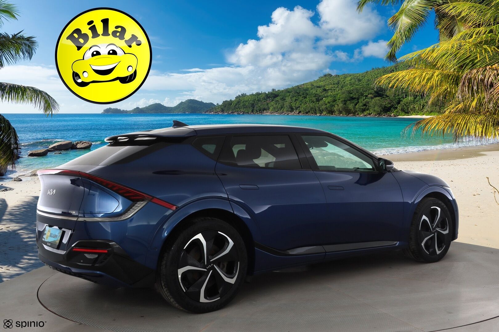 KIA EV6 2022 GT-Line RWD 77 kWh - | ACC | ILP | HUD | 360° | Ilm. relax penkit | Muistipenkki | V2L | HDA | BSM | Keyless | Sähk. takakontti | Ambientl light | Merkkihuollot | ALV | - KORKO VAIN 3,99 %