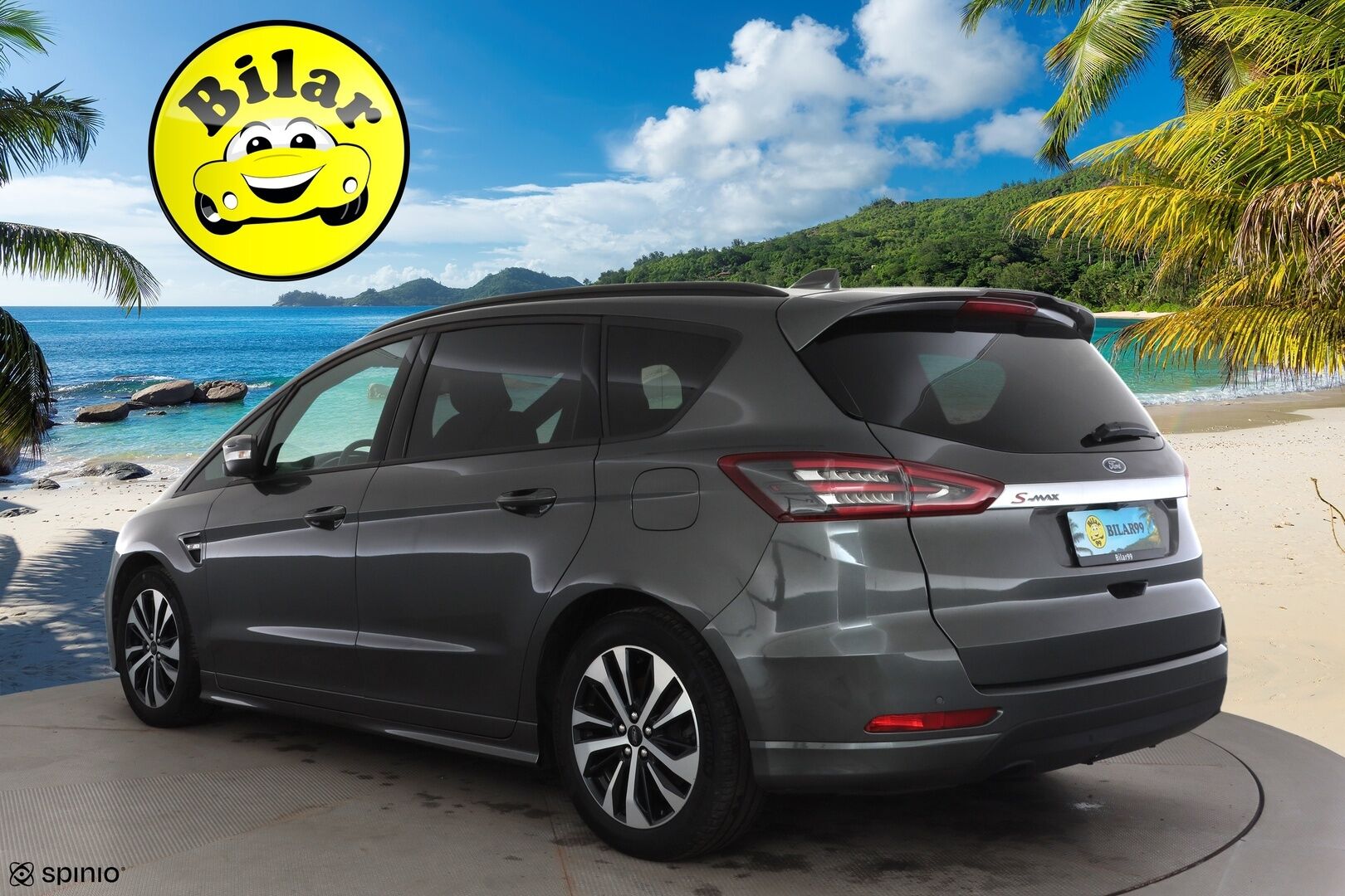 FORD S-MAX 2023 S-Max 2.5 Duratec (FHEV) Hybrid ST-line 5-ovinen - | ACC | Koukku | Muistipenkki | Sähkönahat | P.kamera | Keyless | Lane Assist | Apple & Android | LED | Lämm. tuulilasi | 2x alut | Merkkihuollot | - KORKO VAIN 3,99 %