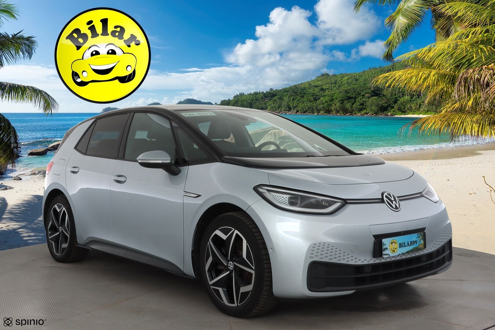 VOLKSWAGEN ID.3 2023 Pro S 150 kW, akku 77 kWh - | ACC | ILP | 360-Kamera | Matrix-LED | Puolinahat | Ratinlämmitys | Apple&Android | Merkkihuollettu | Kahdet Renkaat | Koti&Kauppalaturi | - KORKO VAIN 3,99 %