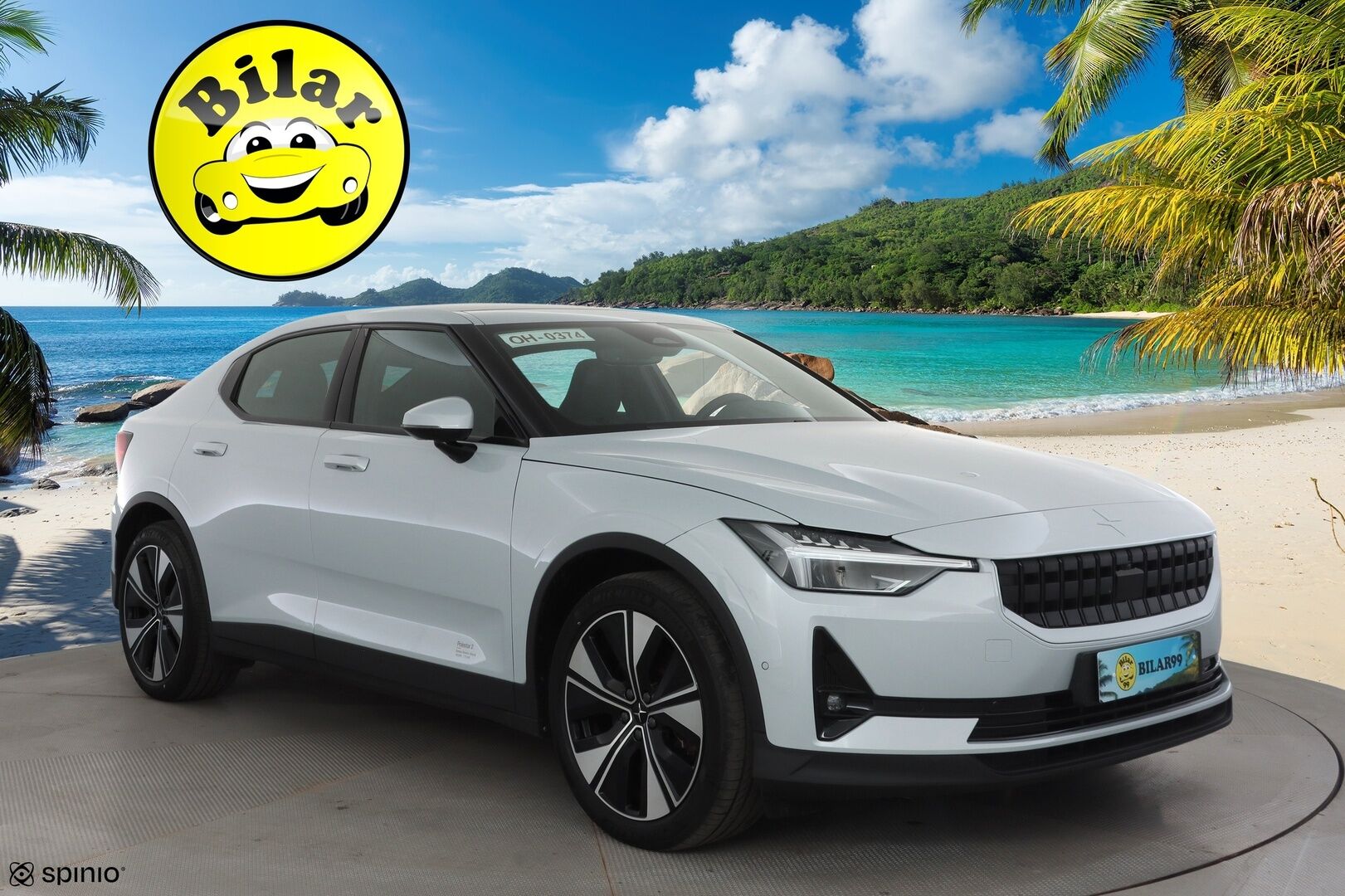 POLESTAR 2 2023 Long Range Single Motor, 170kW, 78kWh - | Adapt.Vakkari | Lämpöpumppu | Lasikatto | Harman/Kardon | Pilot-lite | Plus-paketti | TULOSSA | - KORKO VAIN 3,99 %