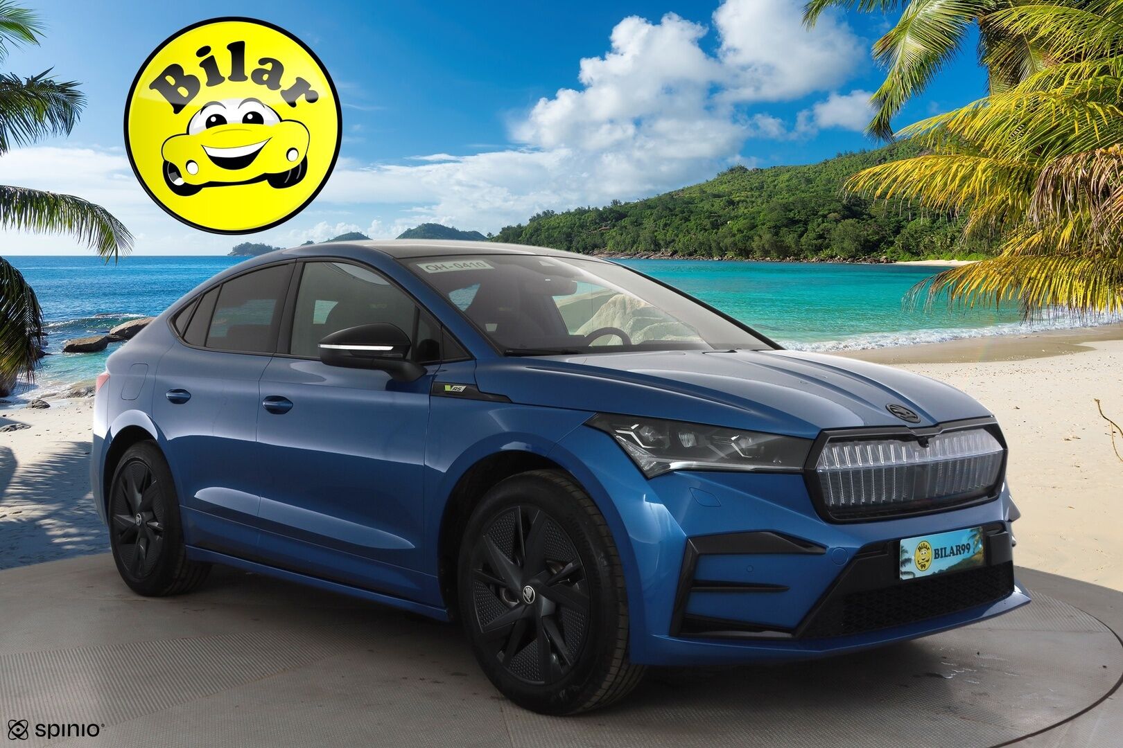 SKODA ENYAQ 2023 Coupe 80x 4x4 RS iV - | ACC | ILP | Matrix-LED | Koukku | DCC Alusta | HUD | Canton | Lasikatto | Hierova muistipenkki | Keyless | Apple&Android | P.kamera | Merkkihuollettu | Kahdet Renkaat | - KORKO VAIN 3,99 %