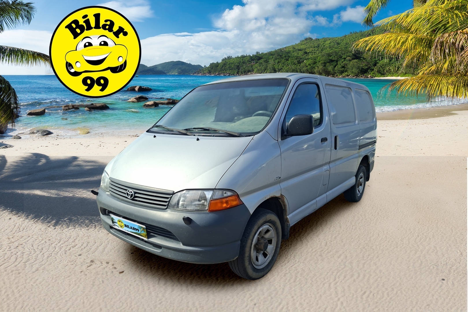 Toyota Hiace 2006 2,5 TD D-4D 4WD - Suomiauto | Vetokoukku | Ilmastointi | Lohkolämmitin | Kahdet renkaat | Vähän ajettu!