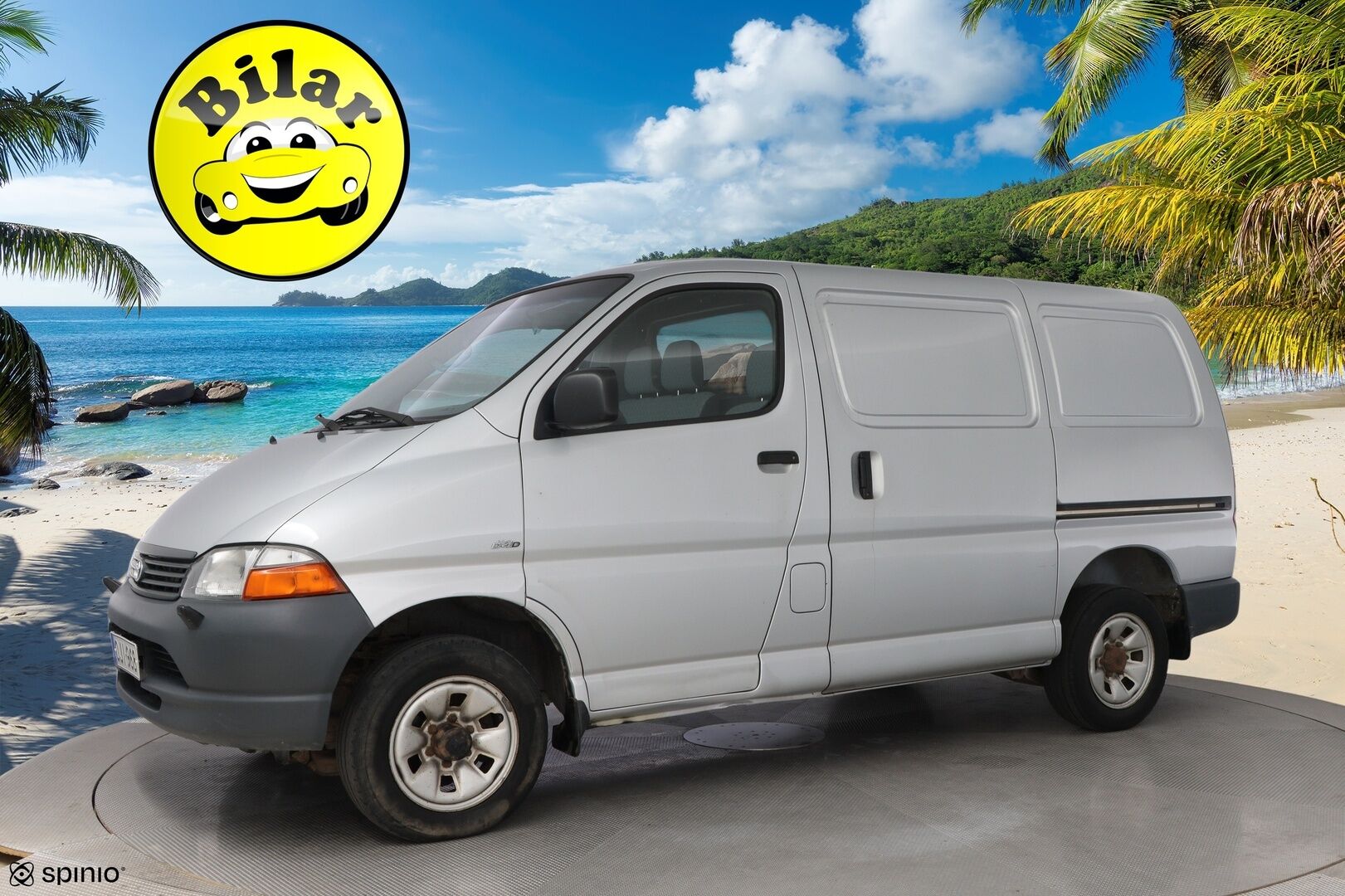 Toyota Hiace 2006 2,5 TD D-4D 4WD - Suomiauto | Vetokoukku | Ilmastointi | Lohkolämmitin | Kahdet renkaat | Vähän ajettu!