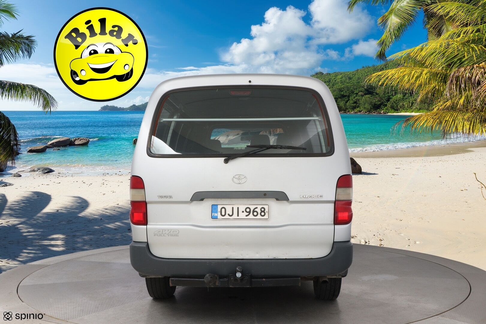 Toyota Hiace 2006 2,5 TD D-4D 4WD - Suomiauto | Vetokoukku | Ilmastointi | Lohkolämmitin | Kahdet renkaat | Vähän ajettu!