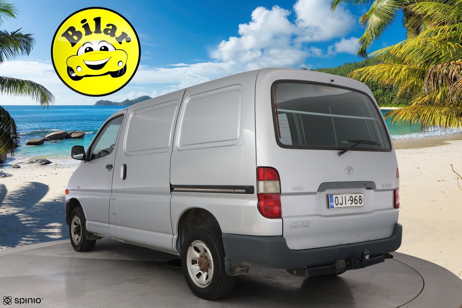 Toyota Hiace 2006 2,5 TD D-4D 4WD - Suomiauto | Vetokoukku | Ilmastointi | Lohkolämmitin | Kahdet renkaat | Vähän ajettu!