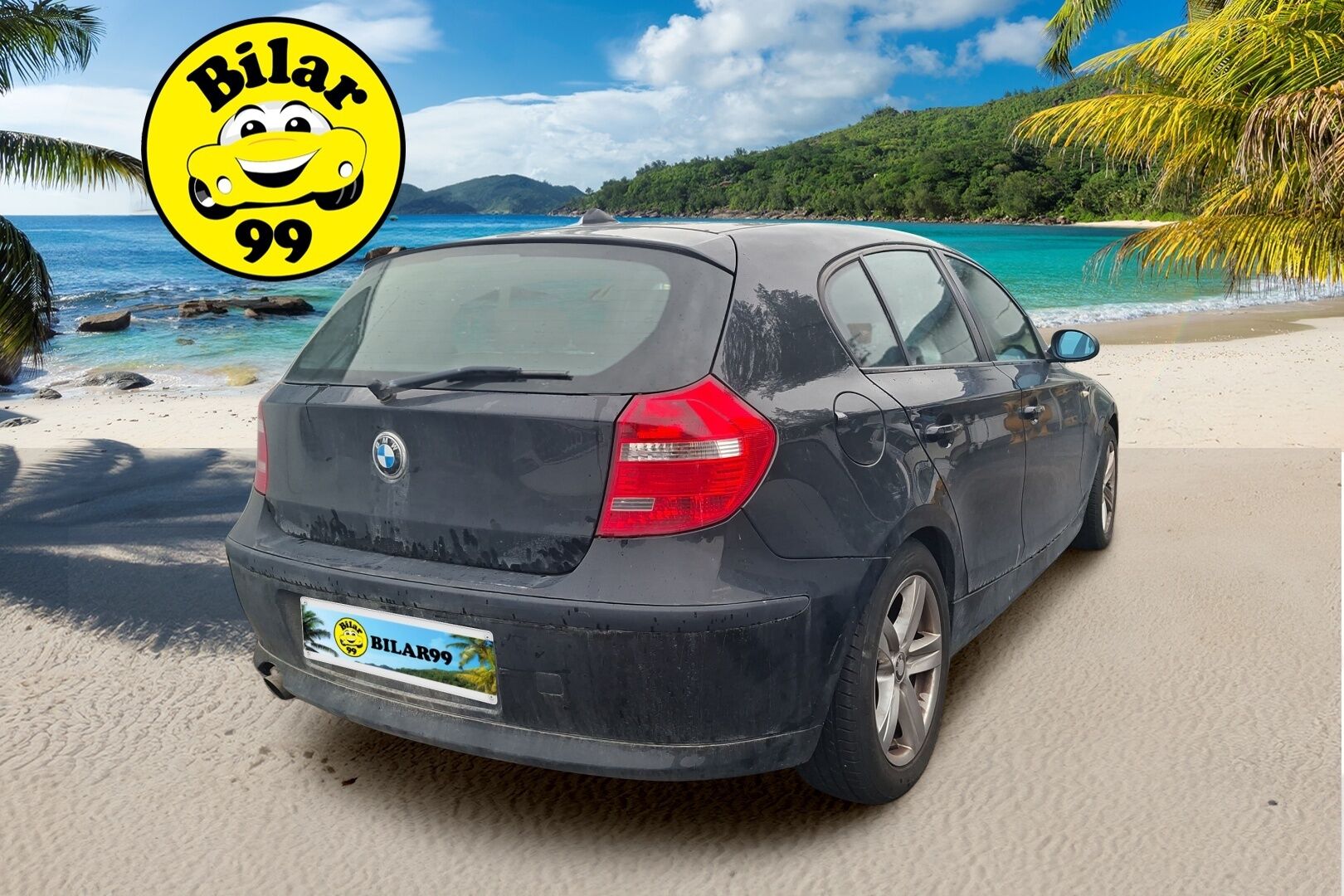 BMW 116 2008 E87 Hatchback - Juuri huollettu | Start-Stop | Penkinlämmitin | Ilmastointi | 2 x Avain | 2 x renkaat |