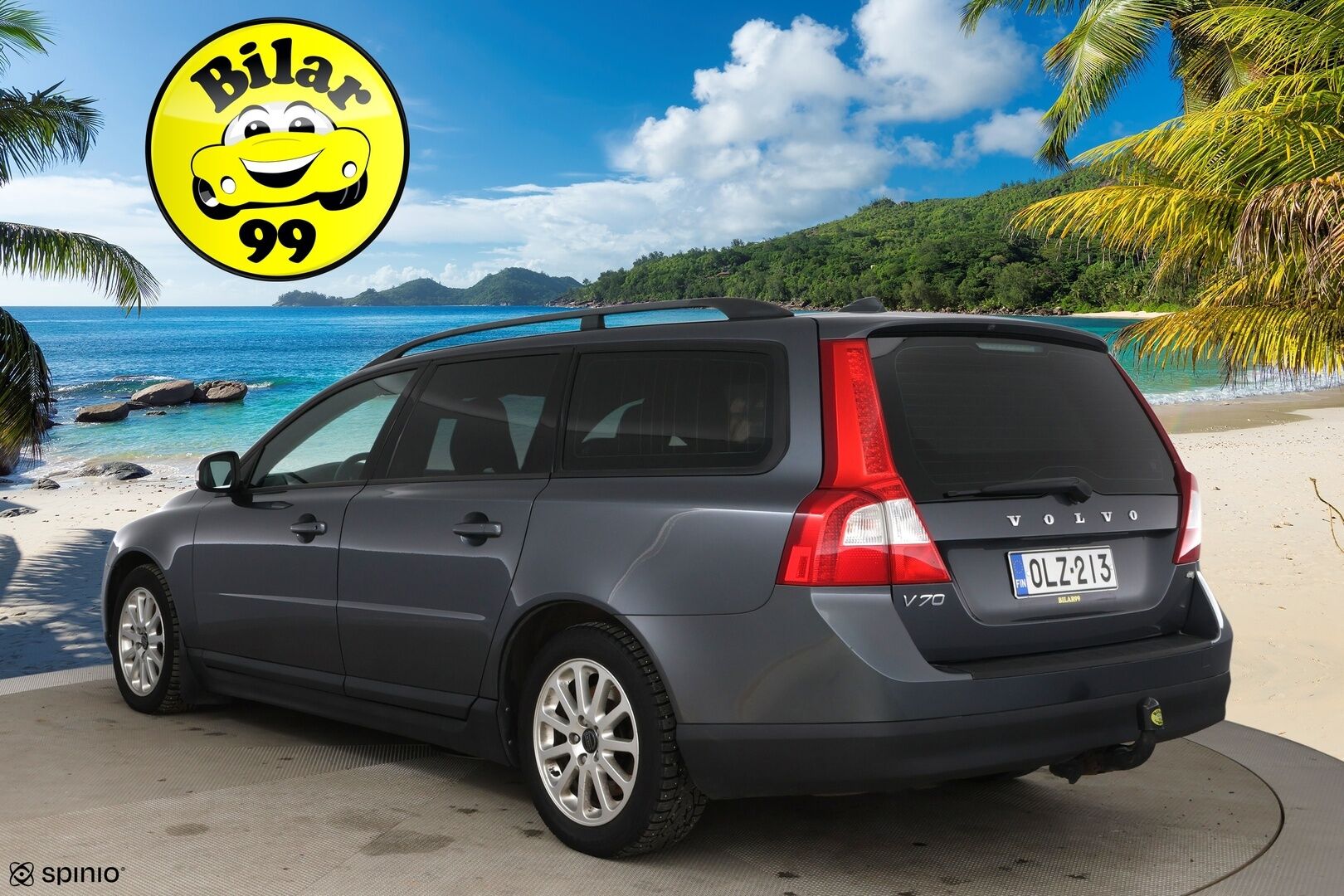 Volvo V70 2010 1,6D DRIVe Kinetic Business / Webasto / Suomi-Auto / Vakkari / Koukku / - Hyvät renkaat / Puolinahkasisusta