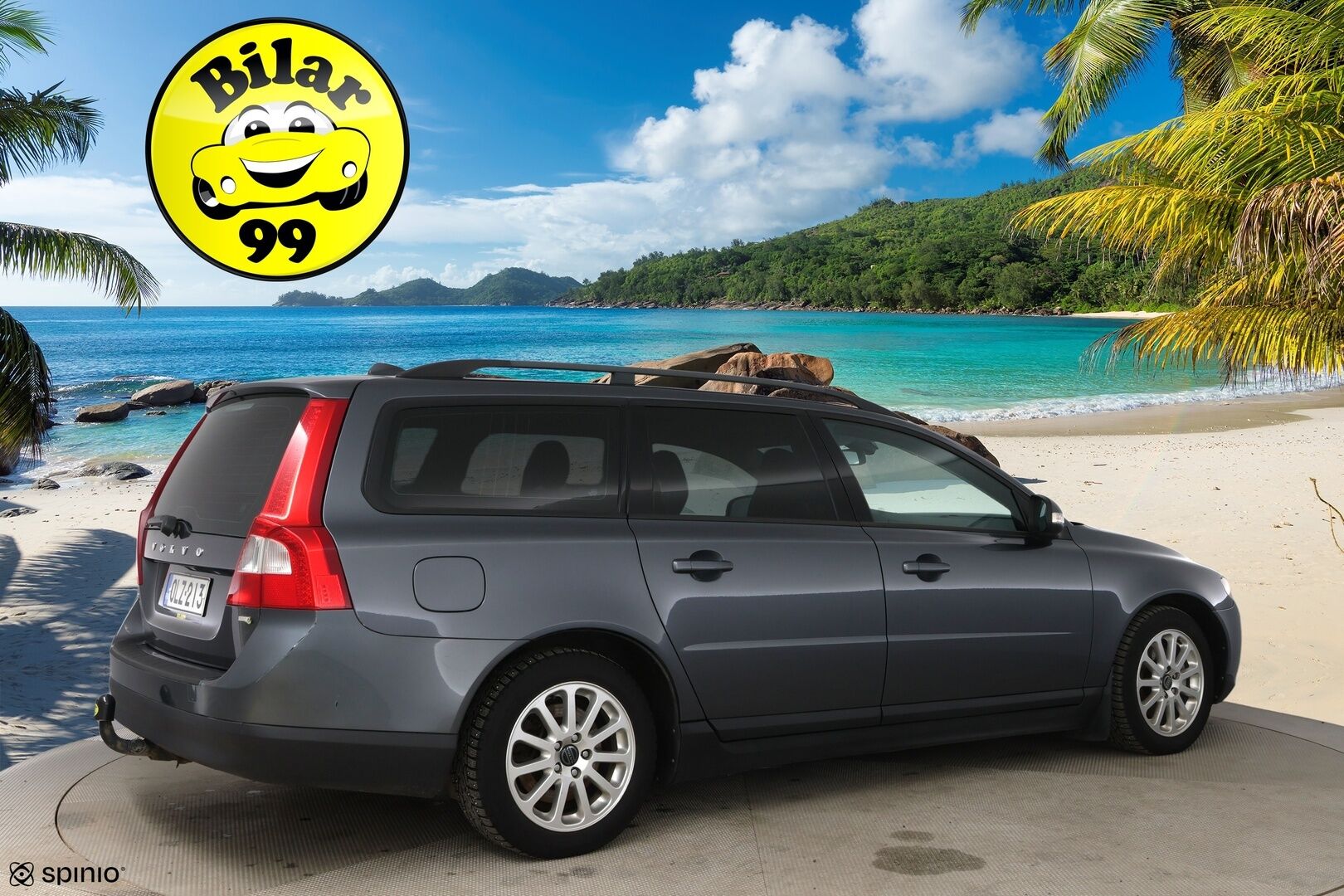 Volvo V70 2010 1,6D DRIVe Kinetic Business / Webasto / Suomi-Auto / Vakkari / Koukku / - Hyvät renkaat / Puolinahkasisusta