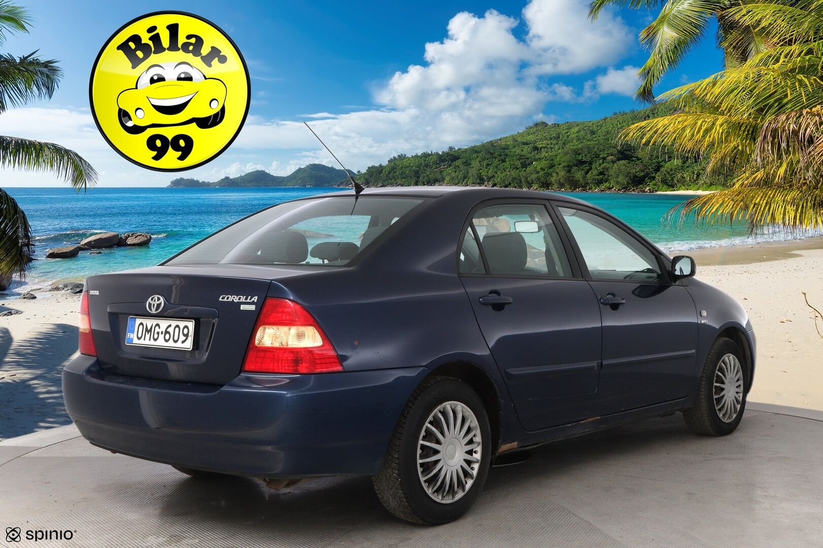 Toyota Corolla 2003 - YritysOutlet - Myydään vain yrityksille - – Tämä auto myydään YritysOutlet -valikoimasta vain yritykselle