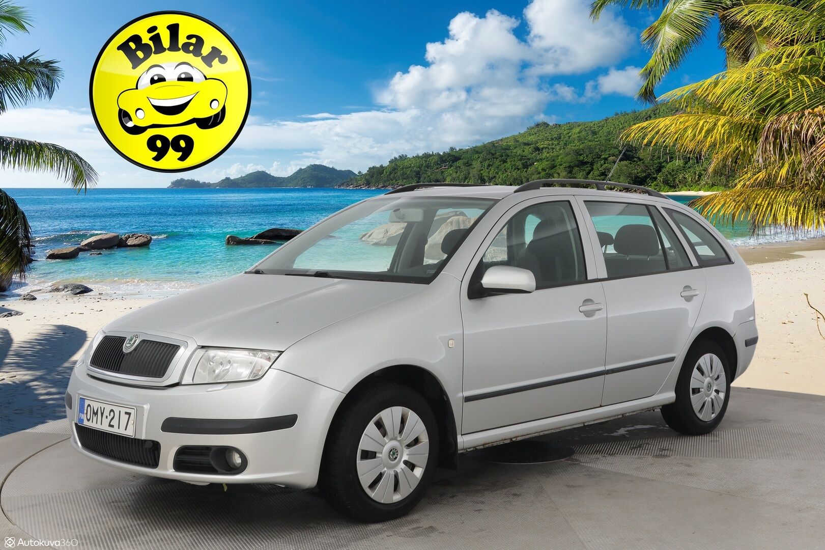 Skoda Fabia Combi 2007 4D FABIA COMBI 1.4 *MYYDÄÄN HUUTOKAUPAT.COM*
