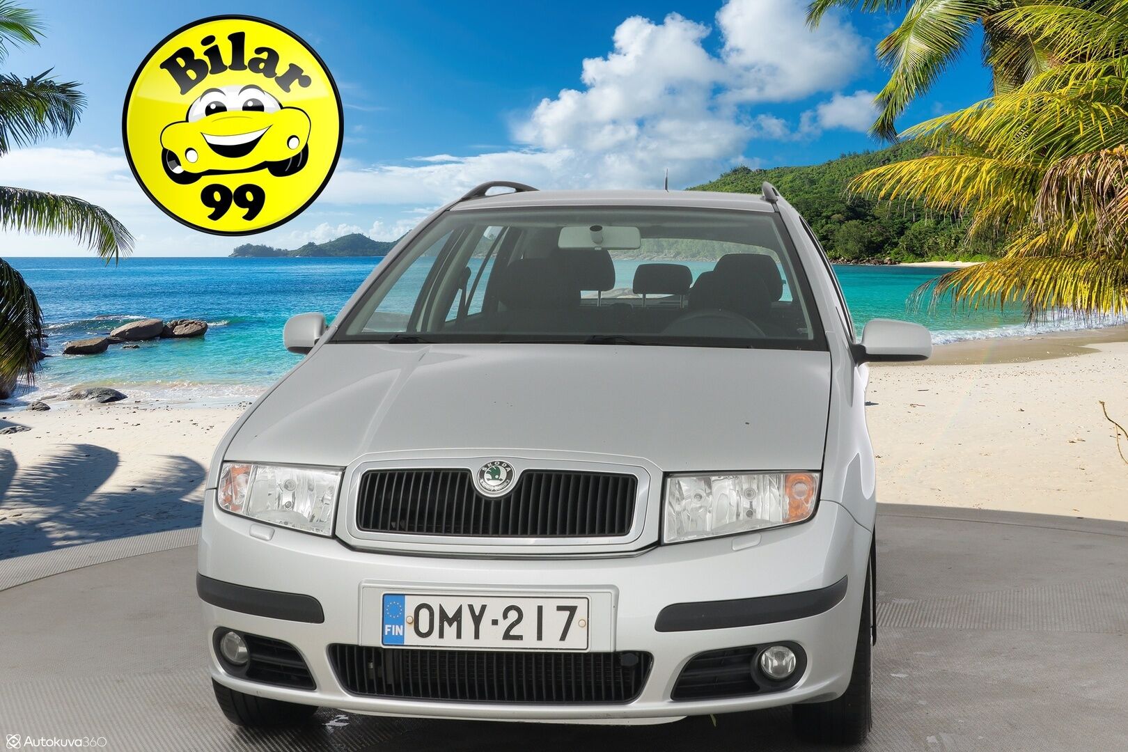 Skoda Fabia Combi 2007 4D FABIA COMBI 1.4 *MYYDÄÄN HUUTOKAUPAT.COM*