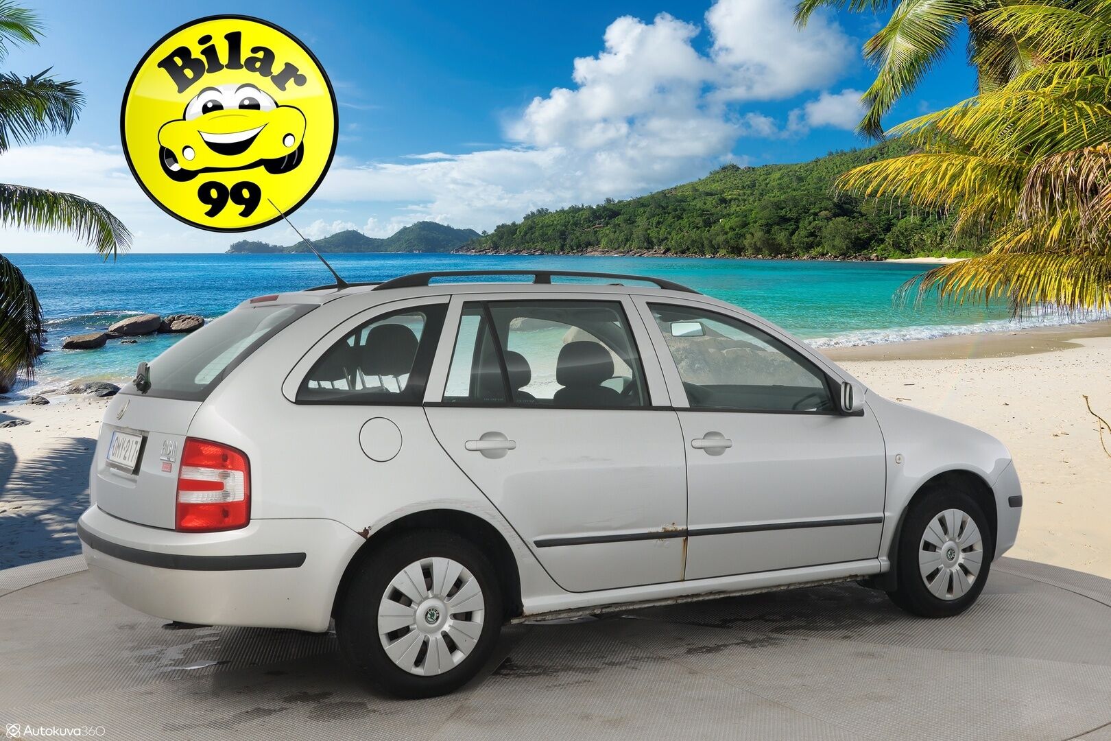 Skoda Fabia Combi 2007 4D FABIA COMBI 1.4 *MYYDÄÄN HUUTOKAUPAT.COM*