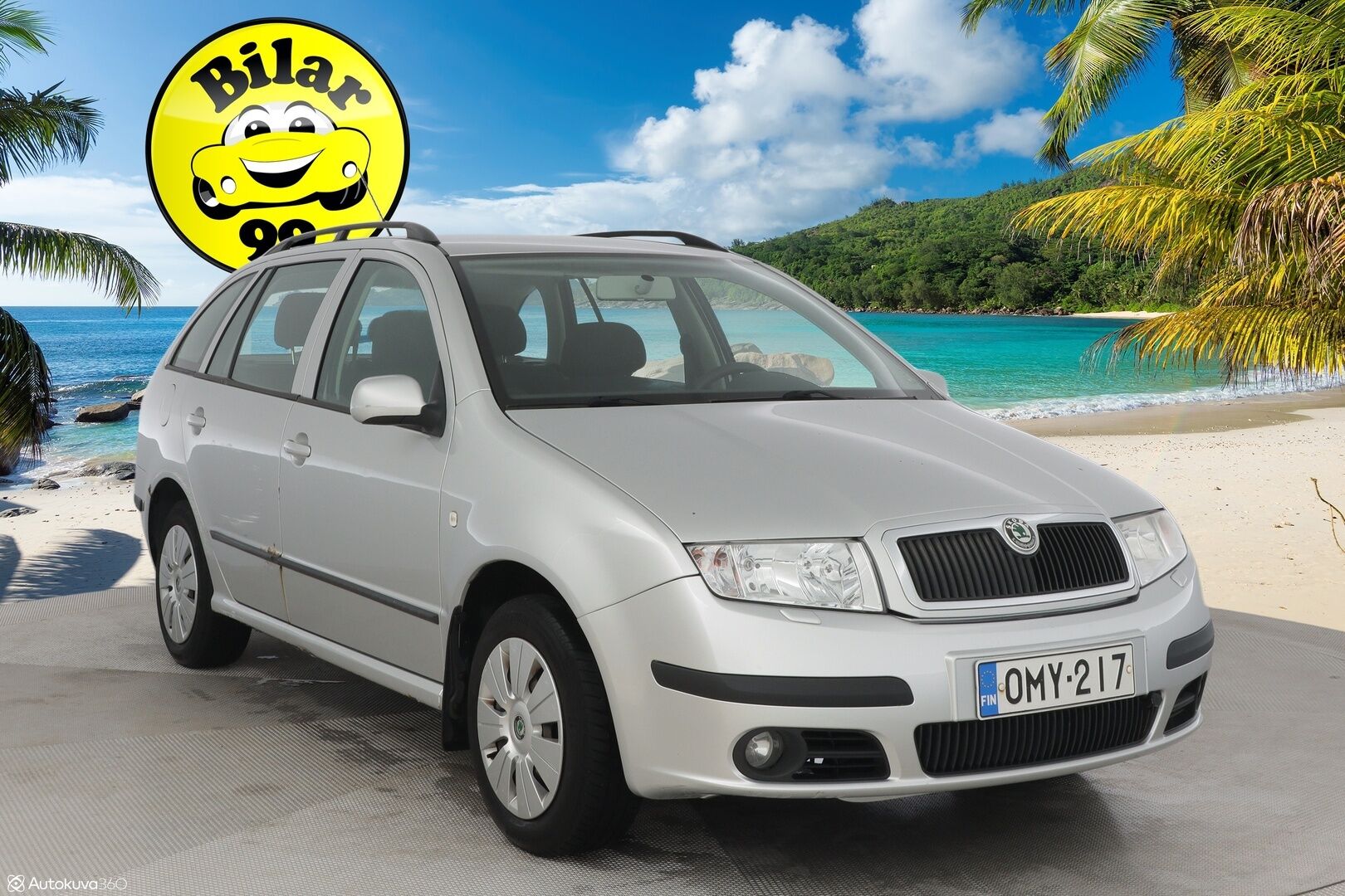 Skoda Fabia Combi 2007 4D FABIA COMBI 1.4 *MYYDÄÄN HUUTOKAUPAT.COM*