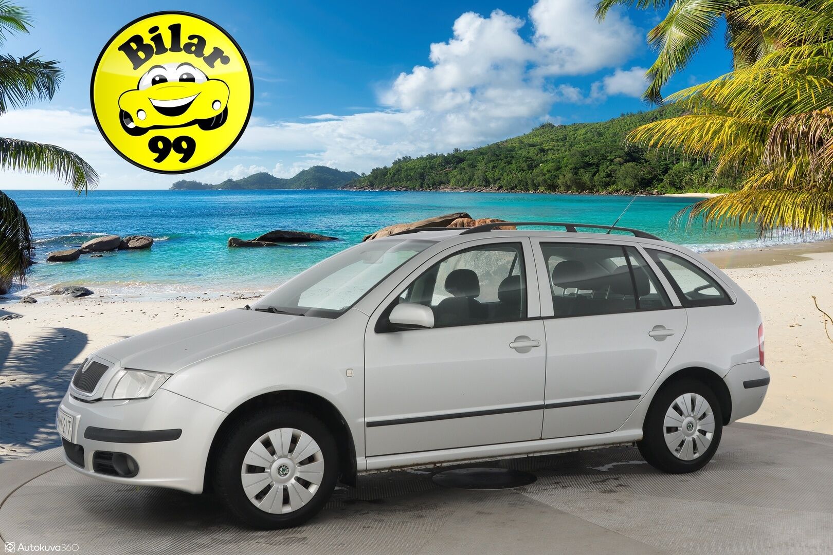 Skoda Fabia Combi 2007 4D FABIA COMBI 1.4 *MYYDÄÄN HUUTOKAUPAT.COM*