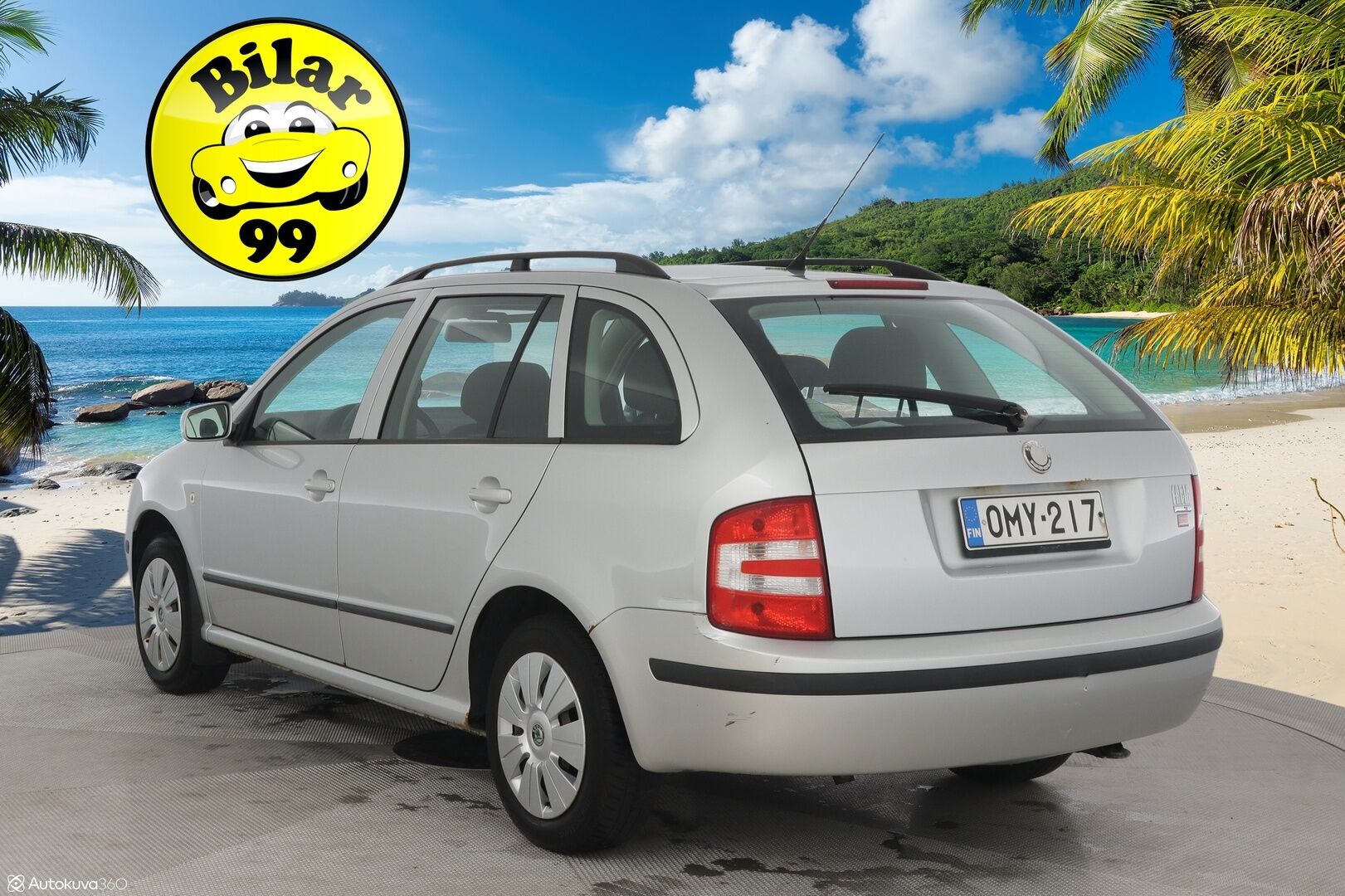 Skoda Fabia Combi 2007 4D FABIA COMBI 1.4 *MYYDÄÄN HUUTOKAUPAT.COM*