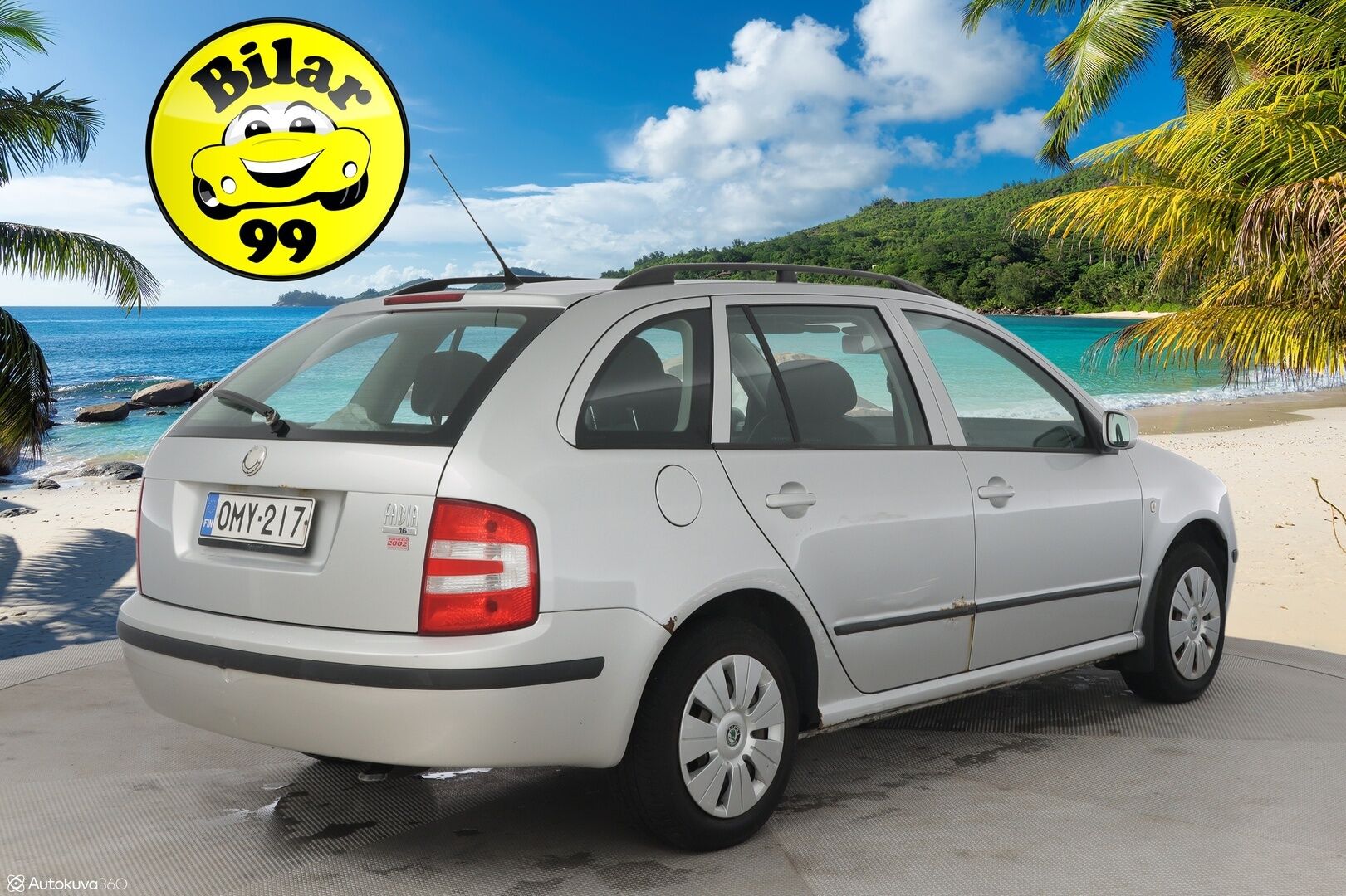 Skoda Fabia Combi 2007 4D FABIA COMBI 1.4 *MYYDÄÄN HUUTOKAUPAT.COM*