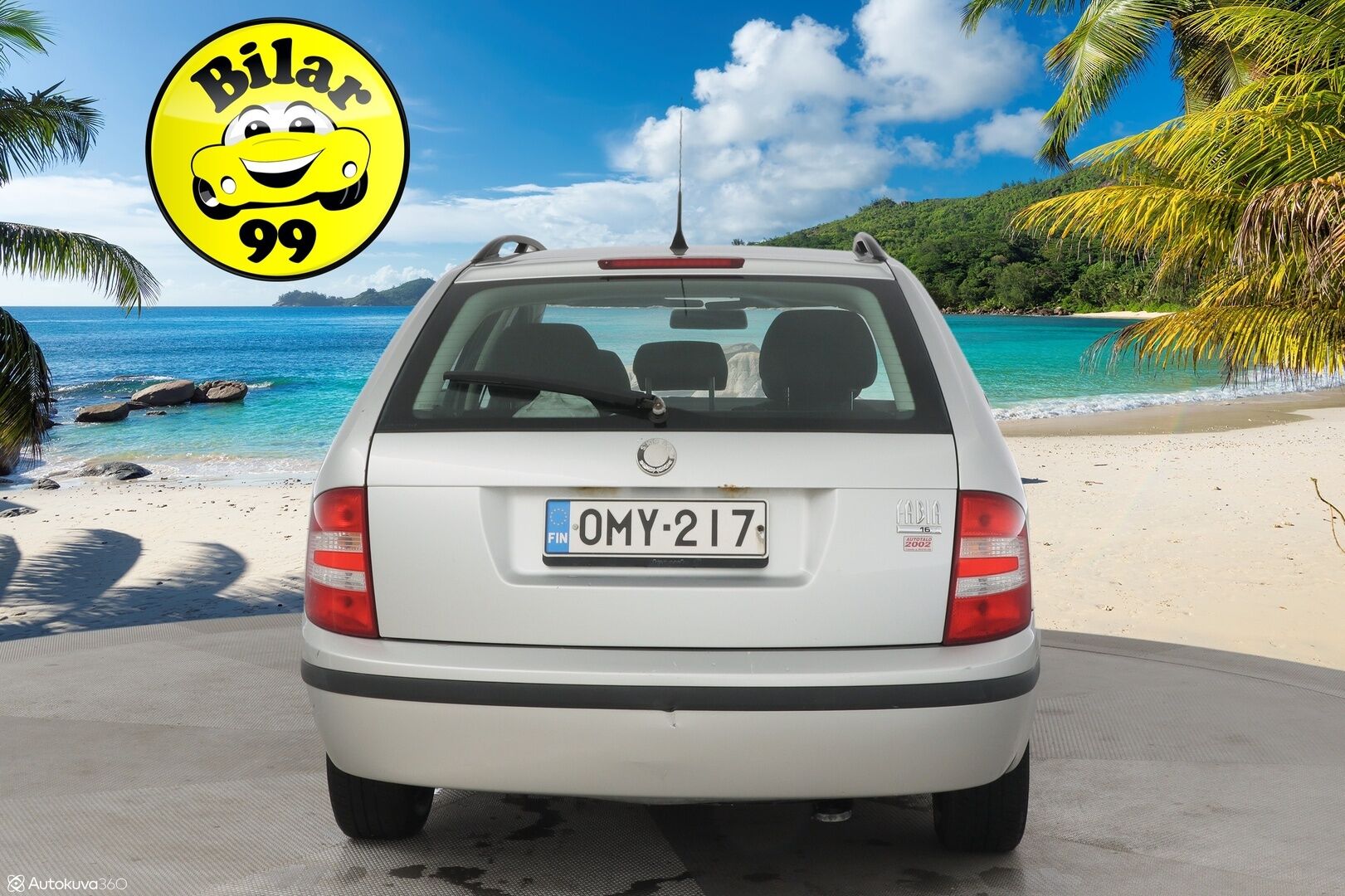 Skoda Fabia Combi 2007 4D FABIA COMBI 1.4 *MYYDÄÄN HUUTOKAUPAT.COM*
