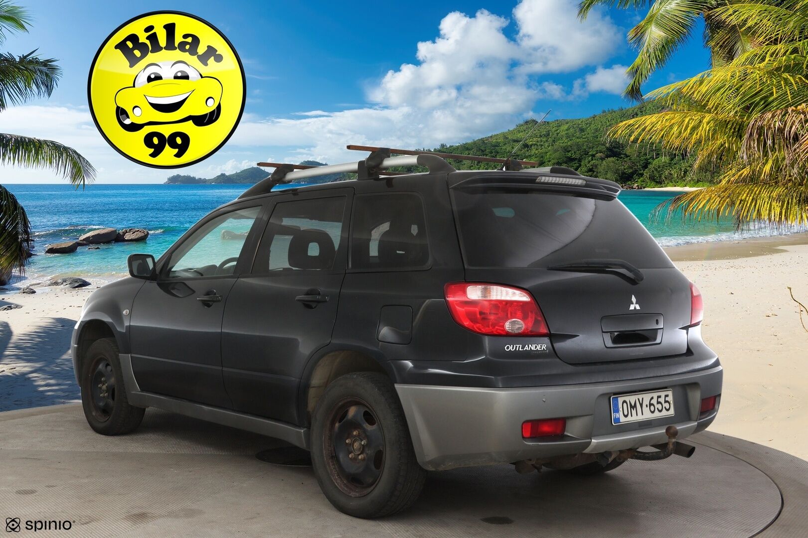 Mitsubishi Outlander 2007 5D OUTLANDER STW 2.0-XNCU2W-4X4/263 - * Myydään Huutokaupat.com *