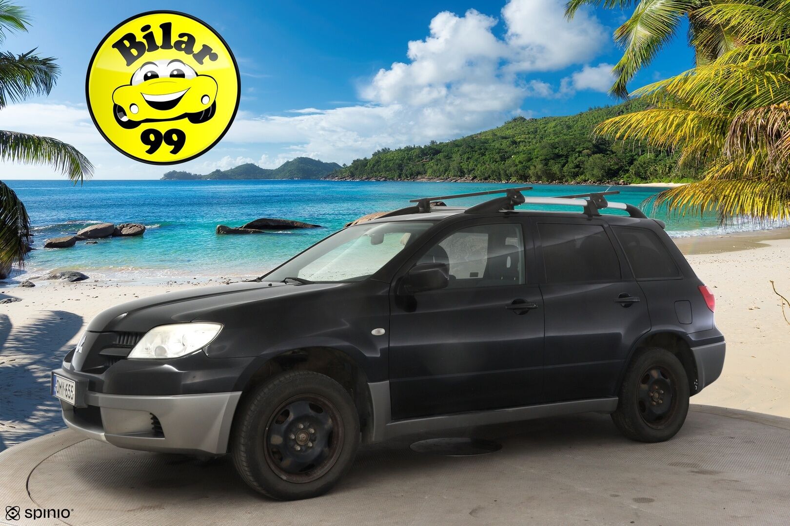 Mitsubishi Outlander 2007 5D OUTLANDER STW 2.0-XNCU2W-4X4/263 - * Myydään Huutokaupat.com *