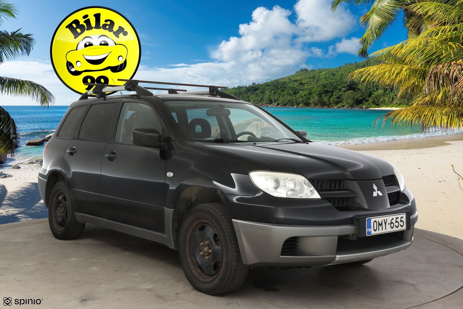 Mitsubishi Outlander 2007 5D OUTLANDER STW 2.0-XNCU2W-4X4/263 - * Myydään Huutokaupat.com *
