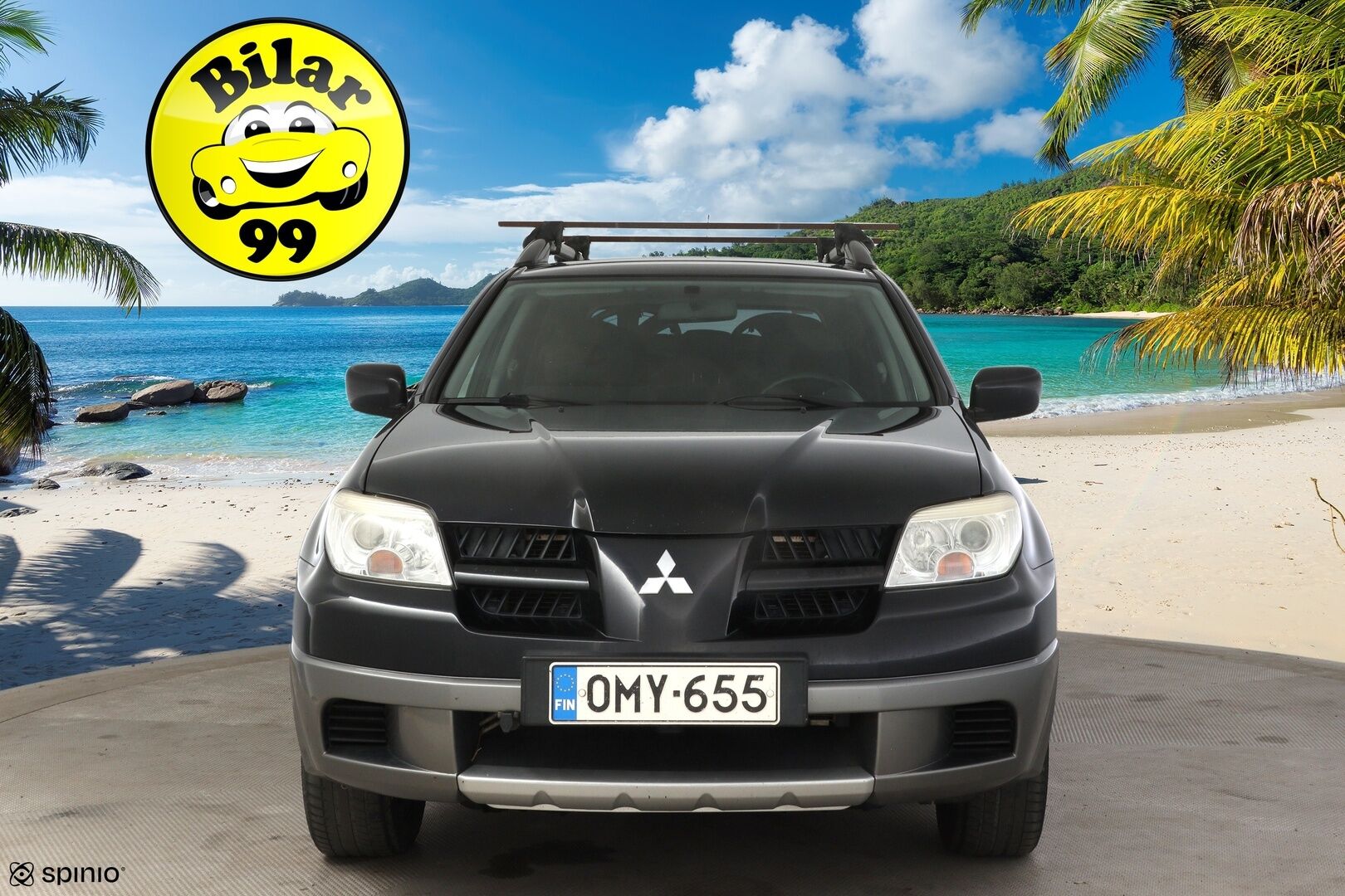 Mitsubishi Outlander 2007 5D OUTLANDER STW 2.0-XNCU2W-4X4/263 - * Myydään Huutokaupat.com *