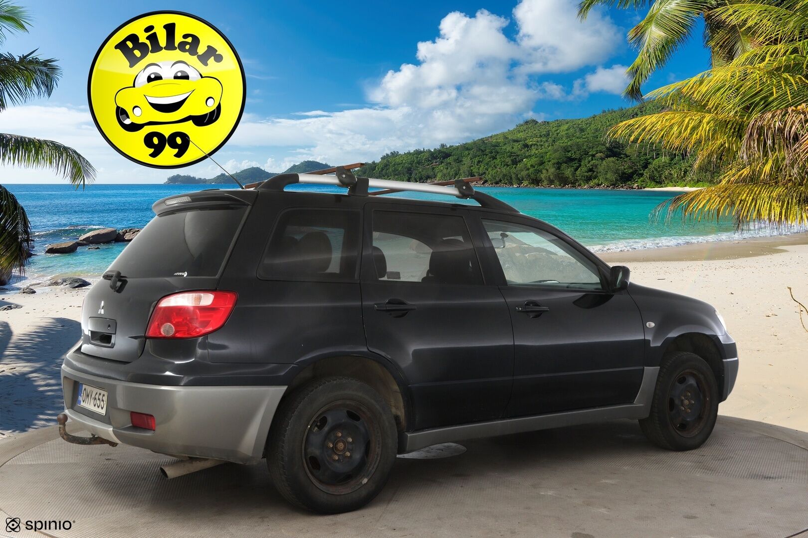 Mitsubishi Outlander 2007 5D OUTLANDER STW 2.0-XNCU2W-4X4/263 - * Myydään Huutokaupat.com *