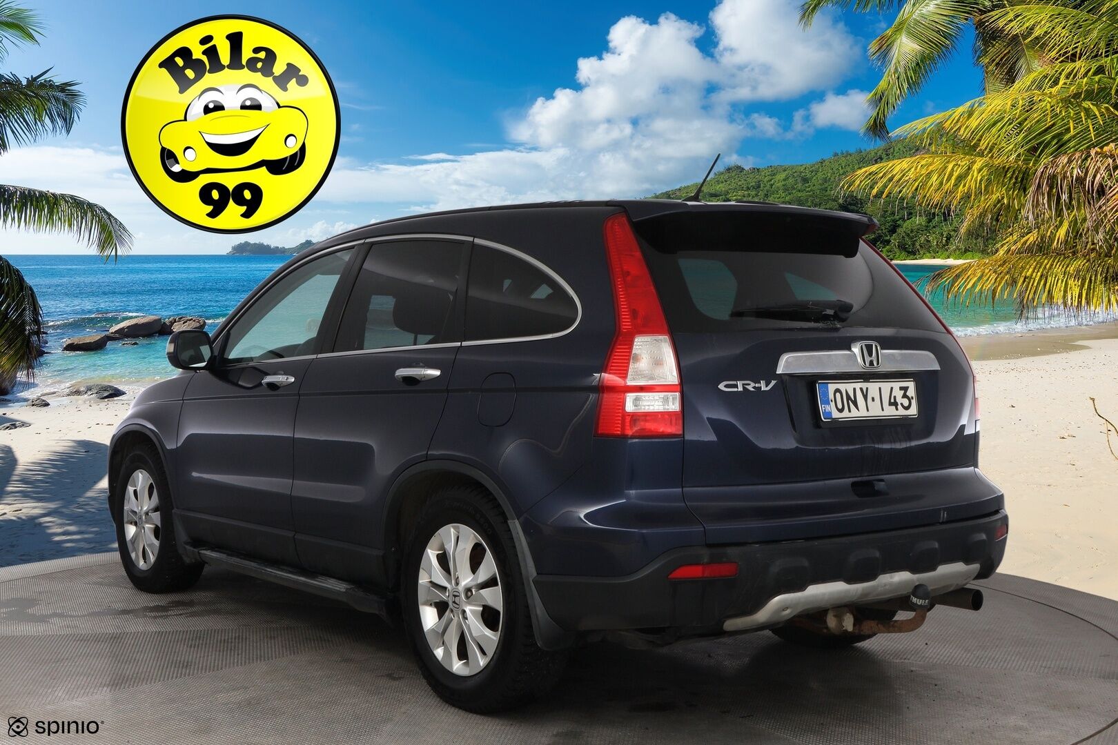 Honda CR-V 2007 2,0i Elegance AT 4WD - YritysOutlet - Myydään vain yrityksille