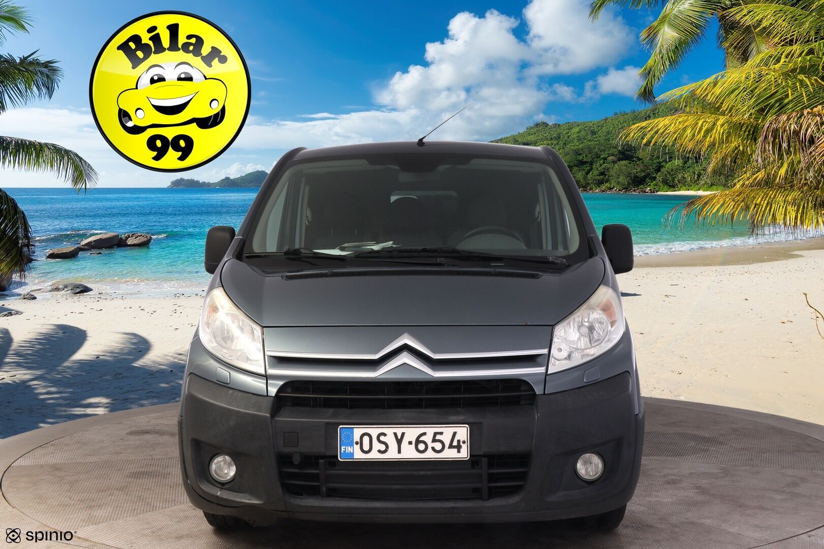 Citroen JUMPY 2008 2.0HDI-12-L2H * Myydään vain yrityksille* - Leimaa 05/26 / Suomi-auto / Webasto / Vetokoukku / 2  Renkaat