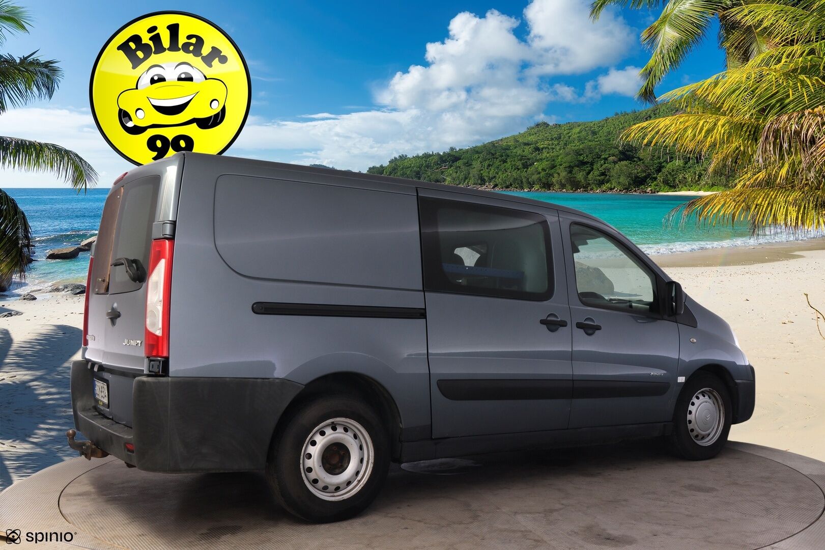 Citroen JUMPY 2008 2.0HDI-12-L2H * Myydään vain yrityksille* - Leimaa 05/26 / Suomi-auto / Webasto / Vetokoukku / 2  Renkaat