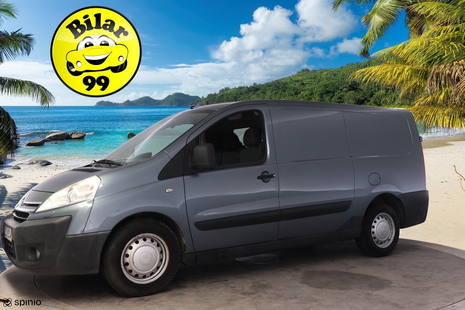 Citroen JUMPY 2008 2.0HDI-12-L2H * Myydään vain yrityksille* - Leimaa 05/26 / Suomi-auto / Webasto / Vetokoukku / 2  Renkaat