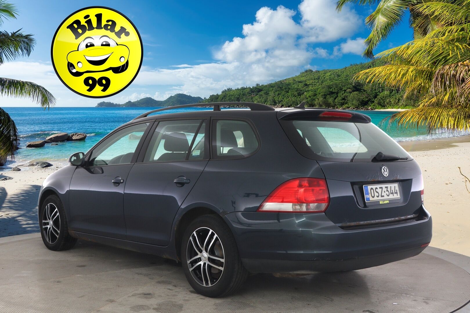 Volkswagen Golf 2009 Variant Comfortline 1,9 TDI 77 kW PowerDiesel, DSG-autom. *Myydään Huutokaupat.com*