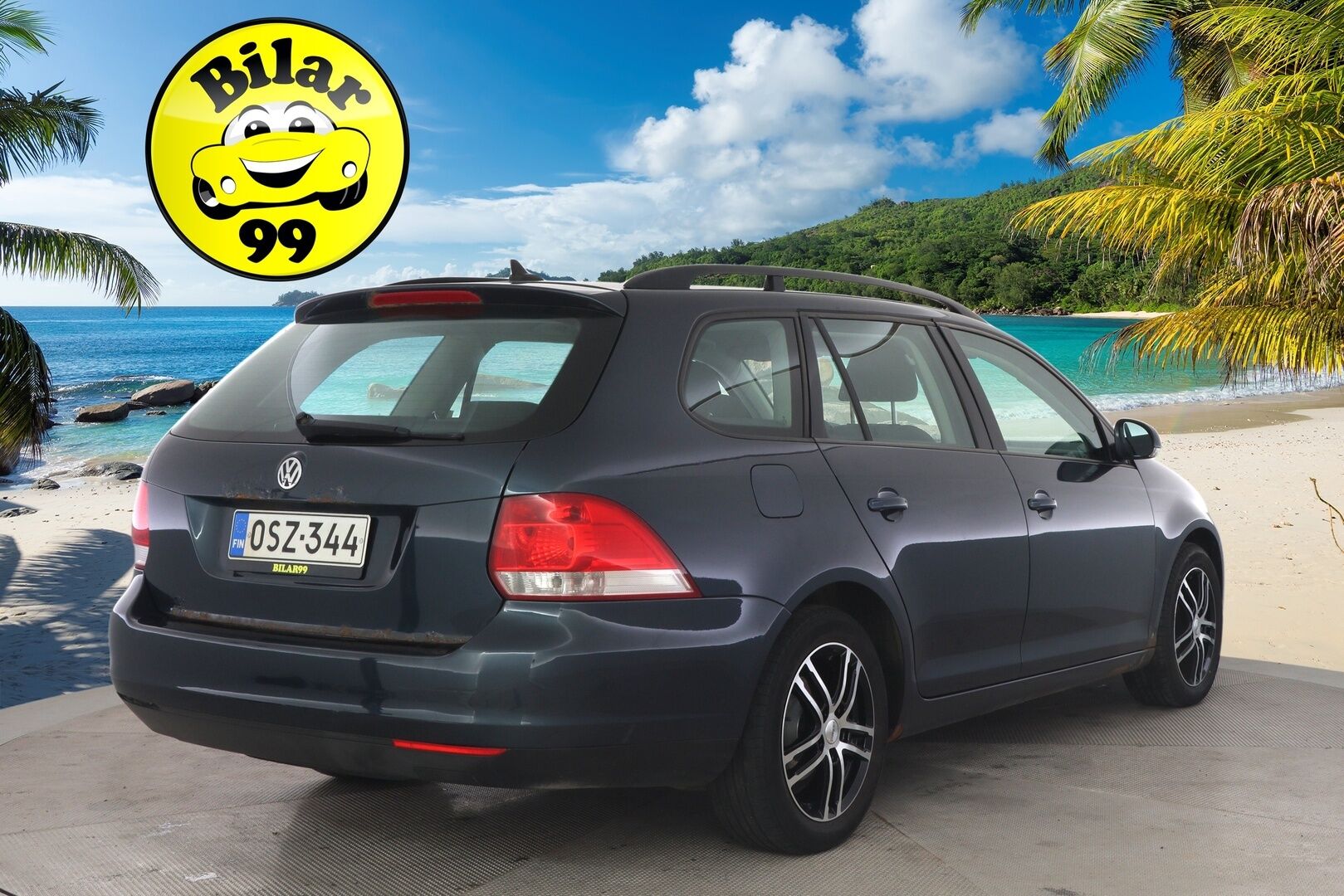 Volkswagen Golf 2009 Variant Comfortline 1,9 TDI 77 kW PowerDiesel, DSG-autom. *Myydään Huutokaupat.com*