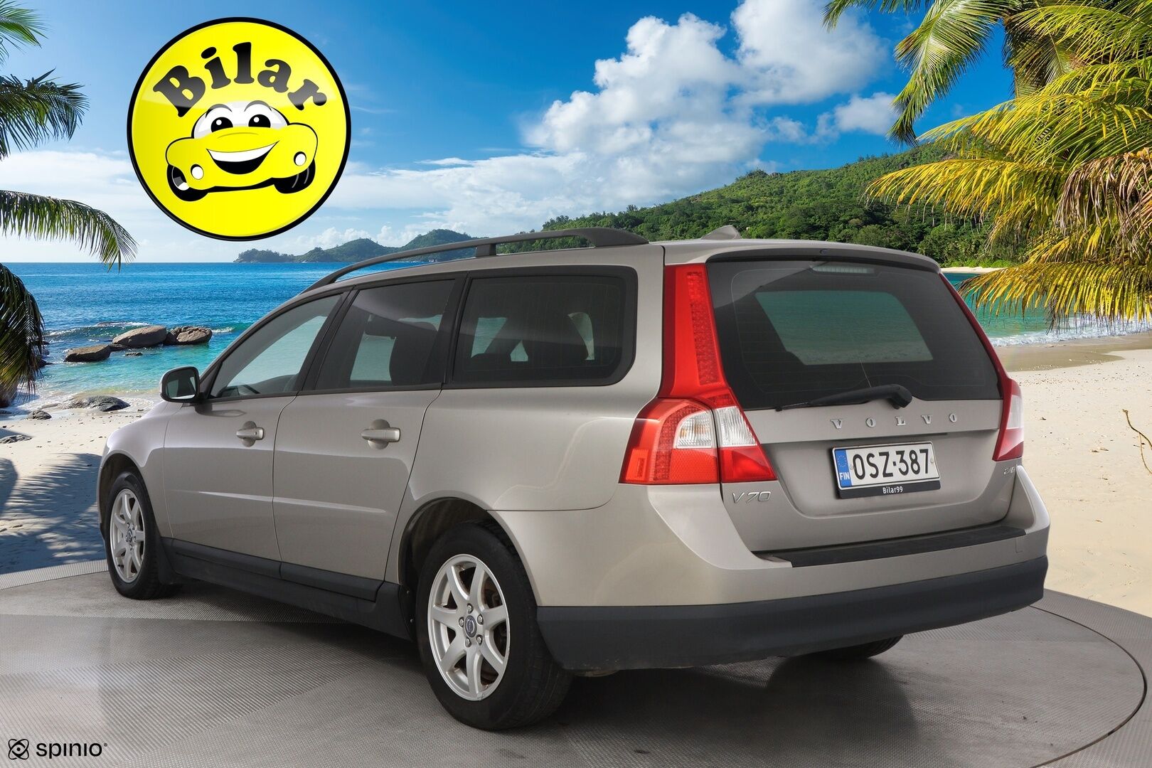 Volvo V70 2010 2,4D Kinetic aut - Suomiauto | Webasto | Puolinahkasisusta | Vakkari | Lohkolämmitin | Jakopää juuri tehty | Siisti!