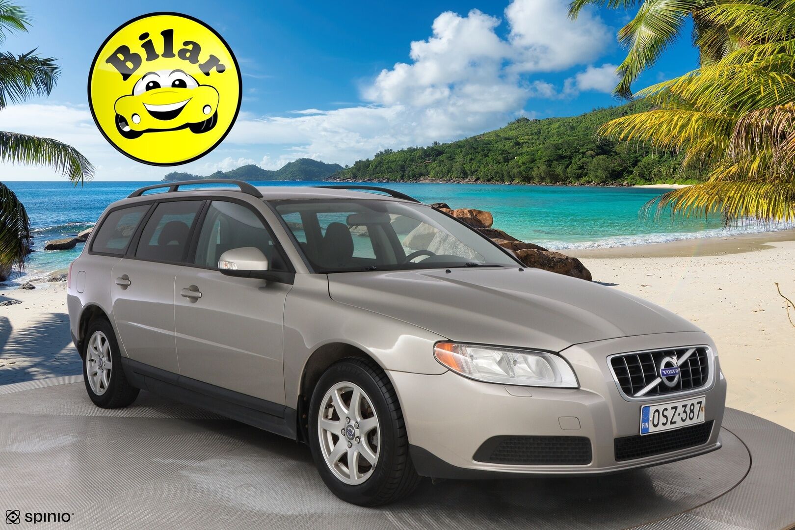 Volvo V70 2010 2,4D Kinetic aut - Suomiauto | Webasto | Puolinahkasisusta | Vakkari | Lohkolämmitin | Jakopää juuri tehty | Siisti!