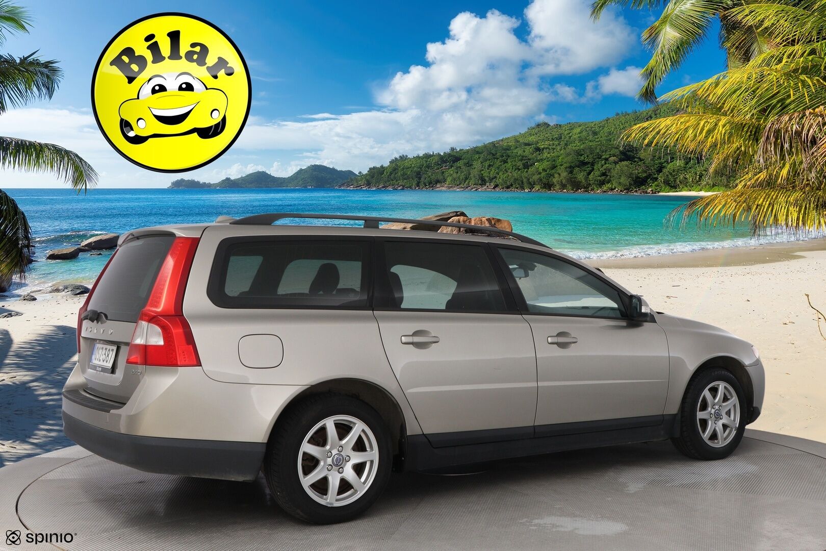 Volvo V70 2010 2,4D Kinetic aut - Suomiauto | Webasto | Puolinahkasisusta | Vakkari | Lohkolämmitin | Jakopää juuri tehty | Siisti!