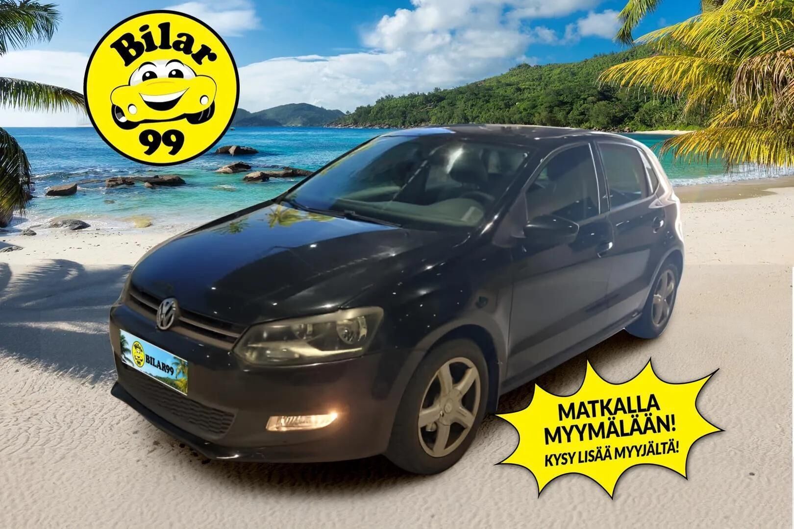 Volkswagen Polo 2010 Comfortline 1,6 TDI 66 kW (90 hv) 4-ovinen - * Perus siisti kuntoinen auto arjen ajoihin *