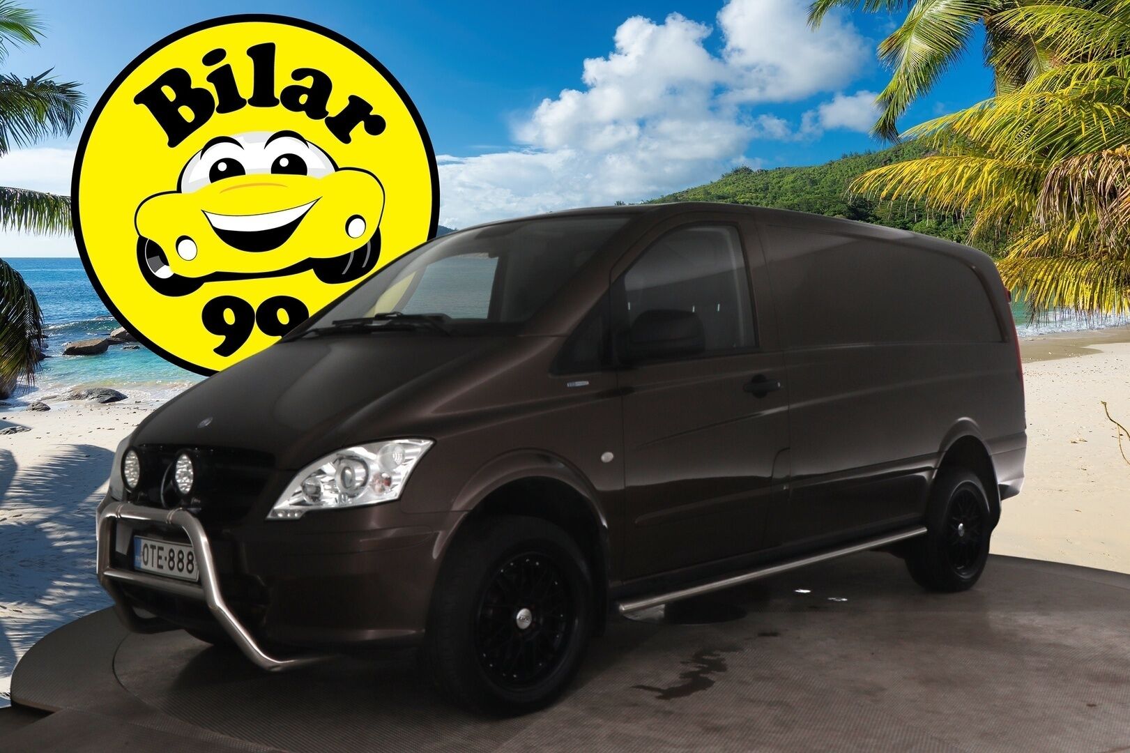 Mercedes-Benz Vito 2012 116CDI 4x4-3,05/32K keskipitkä A2 A** Xenon / Koukku / Vakkari / Suomi-auto - *Karjarauta / Kylkiputket / 2x renkaat&alumiinivanteet*