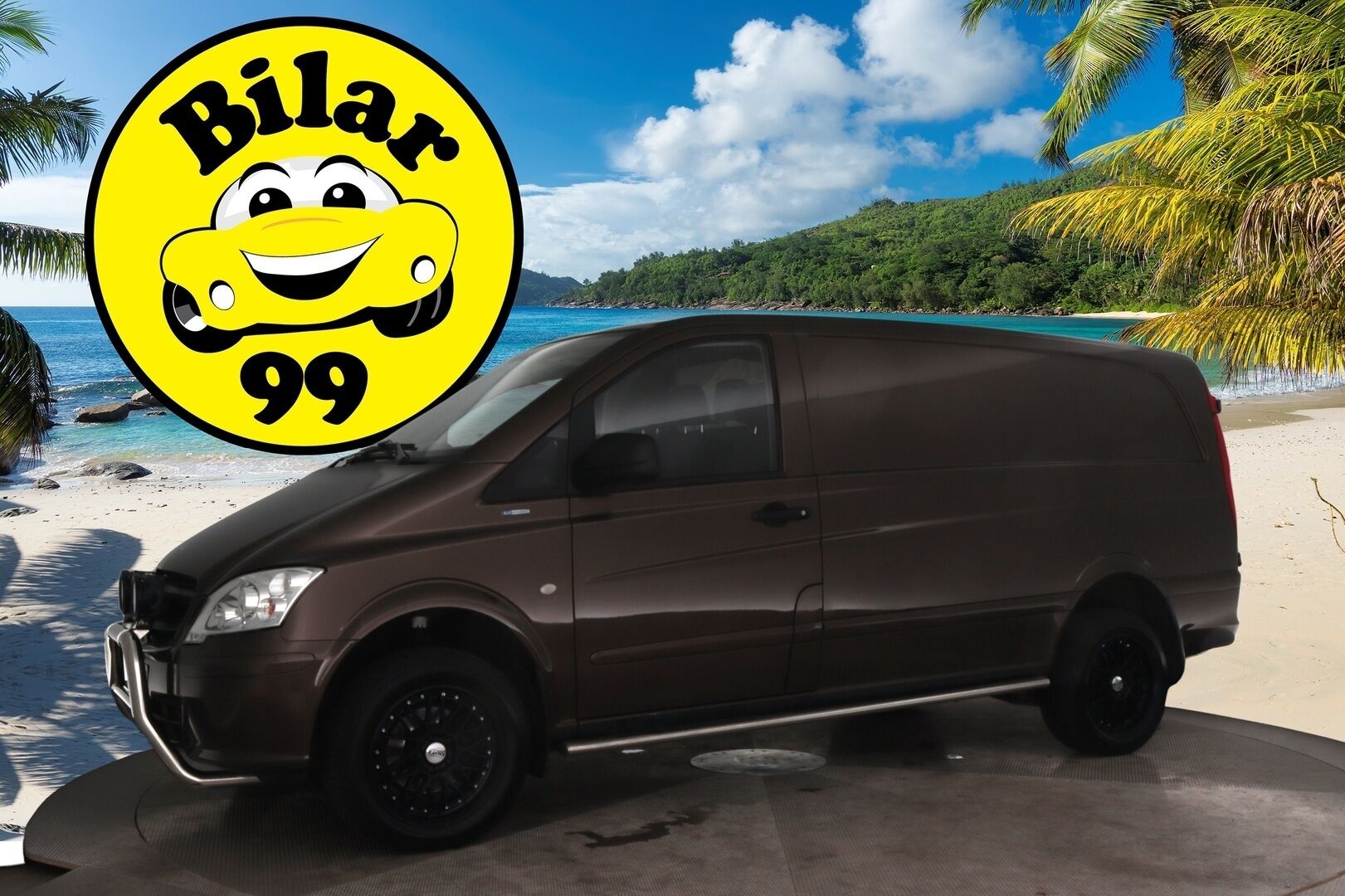 Mercedes-Benz Vito 2012 116CDI 4x4-3,05/32K keskipitkä A2 A** Xenon / Koukku / Vakkari / Suomi-auto - *Karjarauta / Kylkiputket / 2x renkaat&alumiinivanteet*