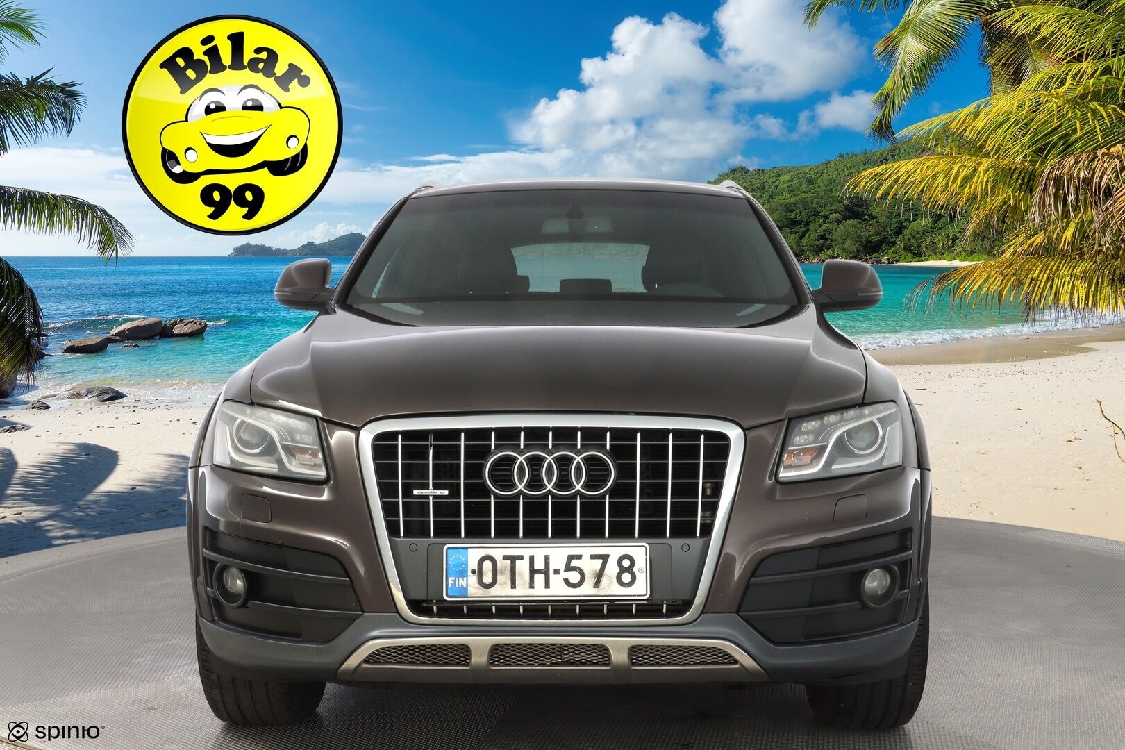 Audi Q5 2012 2,0 TDI quattro S tronic Offroad edition  *Webasto / Koukku / Vakkari / Nahka-alcantara / Musta - Suomi-auto / viimeisin huolto 08/25 / Jakopää 10/24! / Kaksoismassa vauhtipyörä 182tkm! 
