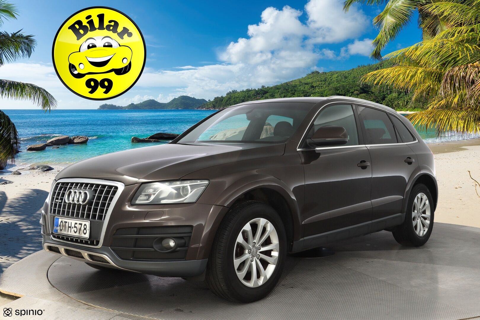 Audi Q5 2012 2,0 TDI quattro S tronic Offroad edition  *Webasto / Koukku / Vakkari / Nahka-alcantara / Musta - Suomi-auto / viimeisin huolto 08/25 / Jakopää 10/24! / Kaksoismassa vauhtipyörä 182tkm! 