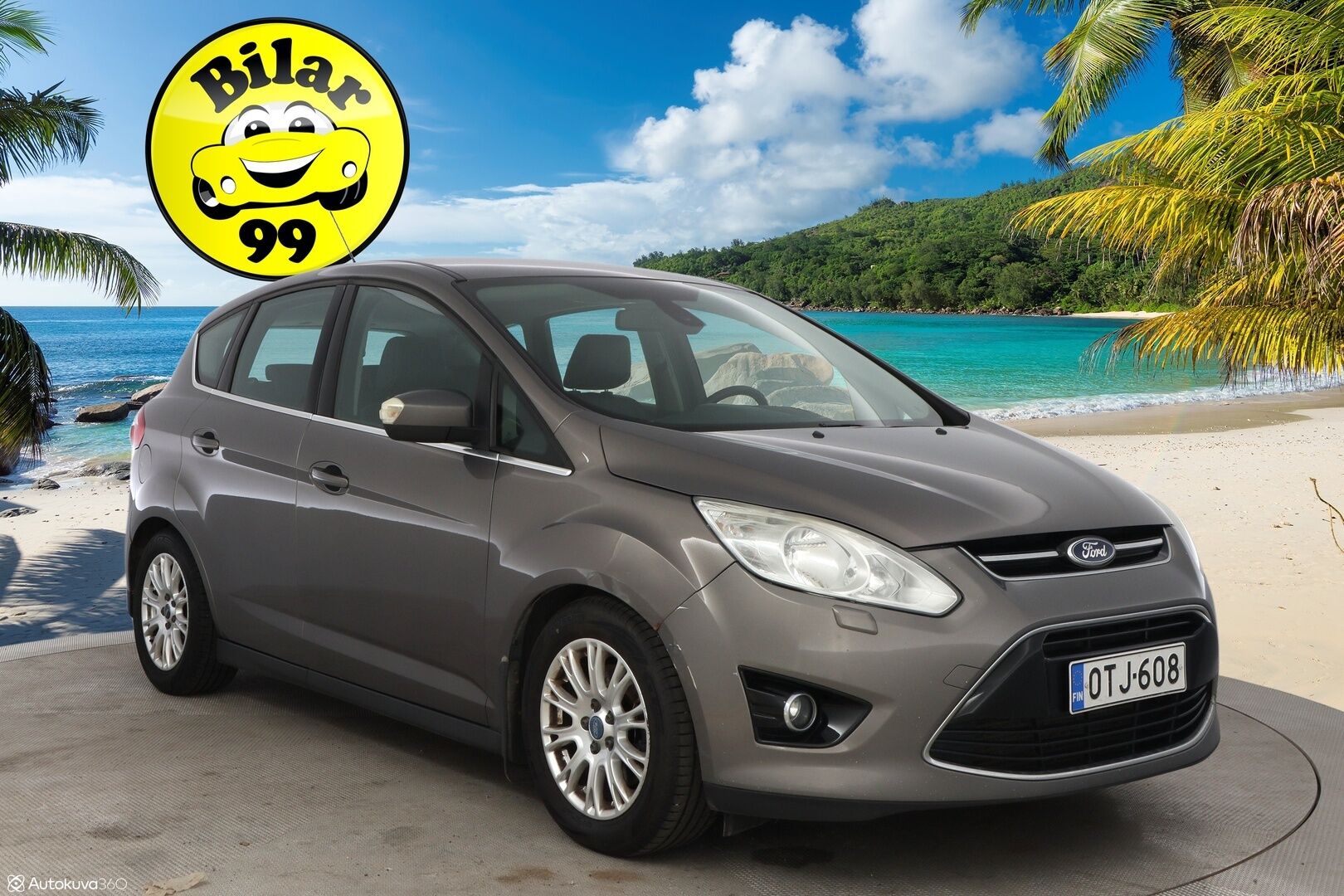 Ford C-Max 2012 MYYDÄÄN HUUTOKAUPAT.COM! *Juuri Katsastettu / Huippuvarusteet*