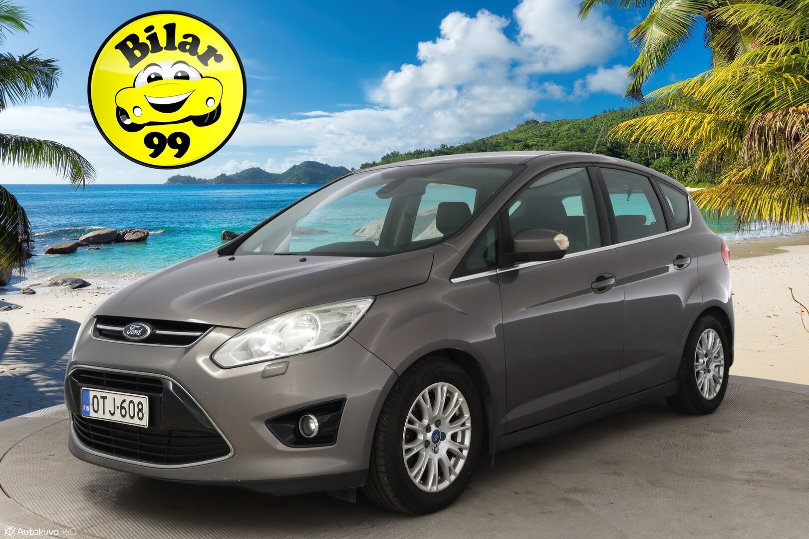Ford C-Max 2012 MYYDÄÄN HUUTOKAUPAT.COM! *Juuri Katsastettu / Huippuvarusteet*