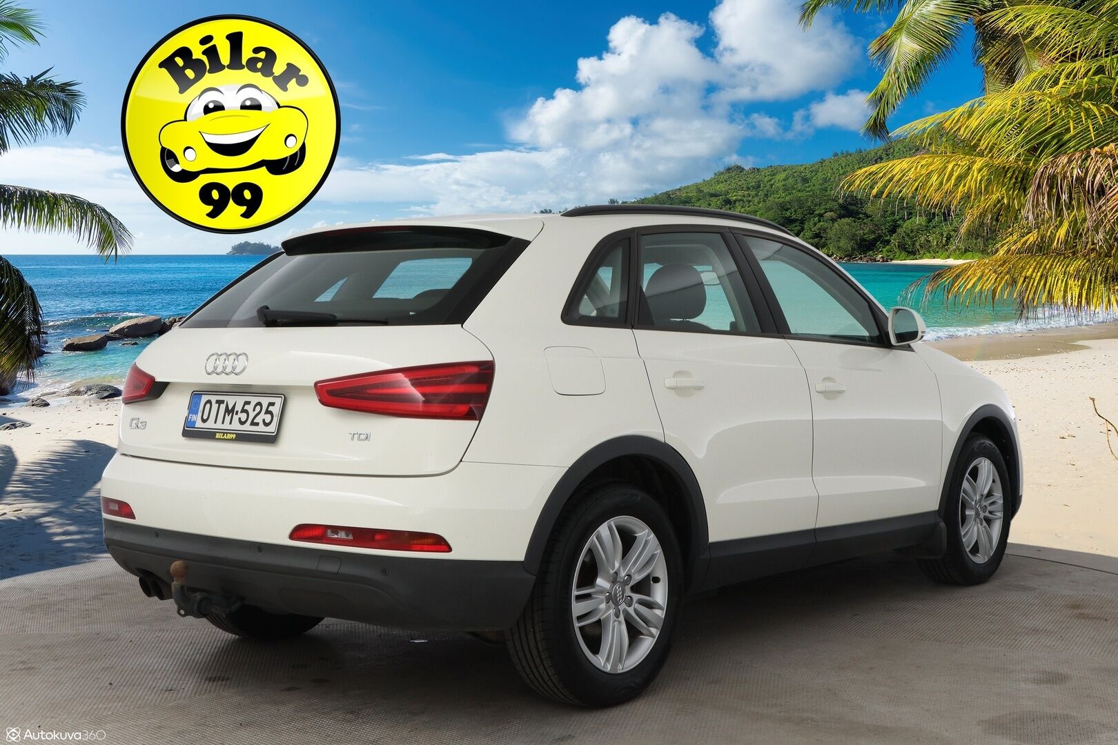 Audi Q3 2012 2,0 TDI 103kW Start-Stop Business - Suomiauto / Xenon / Peruutustutka / Lohko & Sisäpistoke / Vetokoukku / Vakkari / Juuri tullut Tampereelle / Jakopää hiljattain tehty!