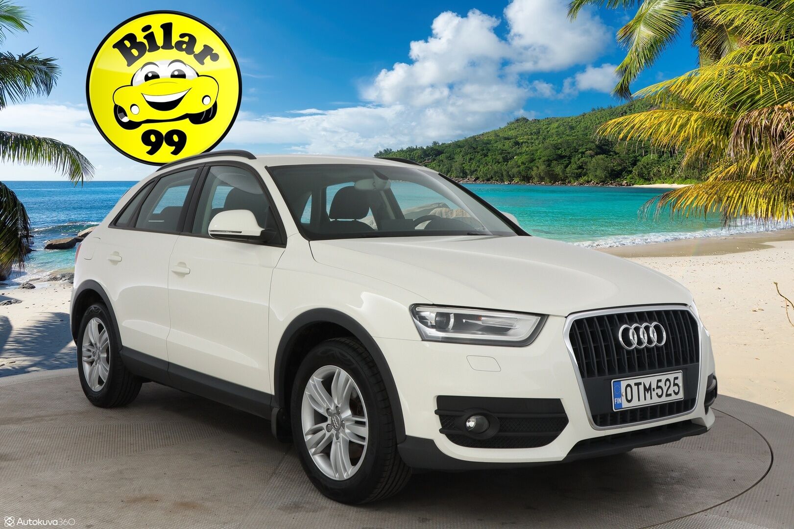 Audi Q3 2012 2,0 TDI 103kW Start-Stop Business - Suomiauto / Xenon / Peruutustutka / Lohko & Sisäpistoke / Vetokoukku / Vakkari / Juuri tullut Tampereelle / Jakopää hiljattain tehty!