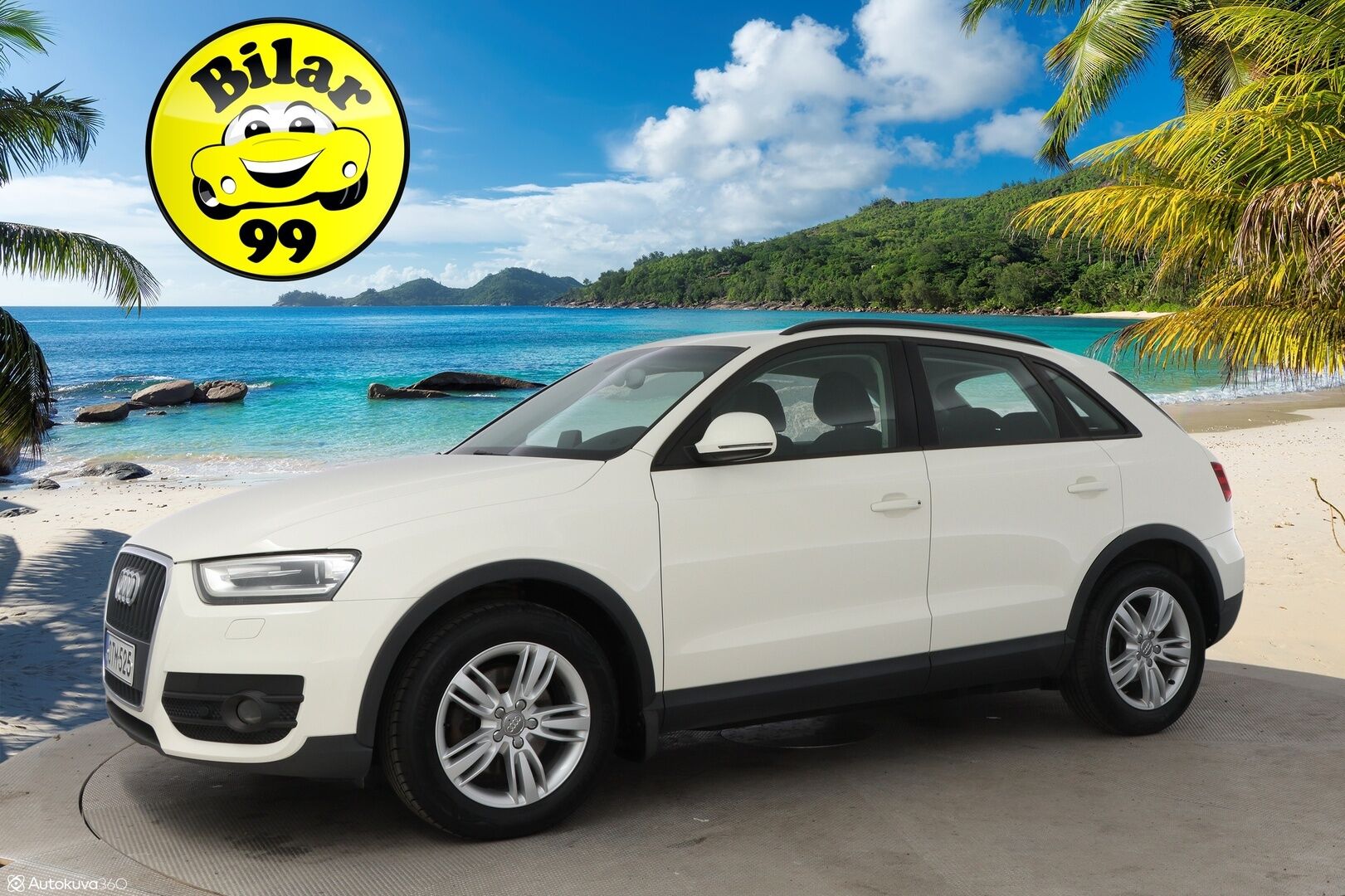 Audi Q3 2012 2,0 TDI 103kW Start-Stop Business - Suomiauto / Xenon / Peruutustutka / Lohko & Sisäpistoke / Vetokoukku / Vakkari / Juuri tullut Tampereelle / Jakopää hiljattain tehty!