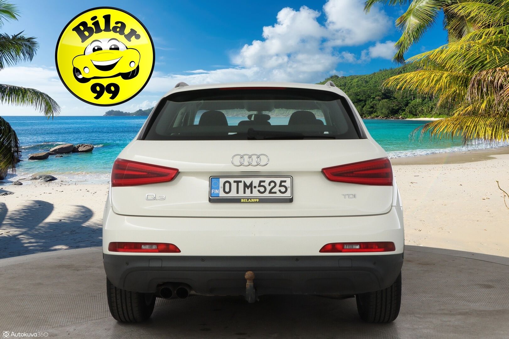 Audi Q3 2012 2,0 TDI 103kW Start-Stop Business - Suomiauto / Xenon / Peruutustutka / Lohko & Sisäpistoke / Vetokoukku / Vakkari / Juuri tullut Tampereelle / Jakopää hiljattain tehty!