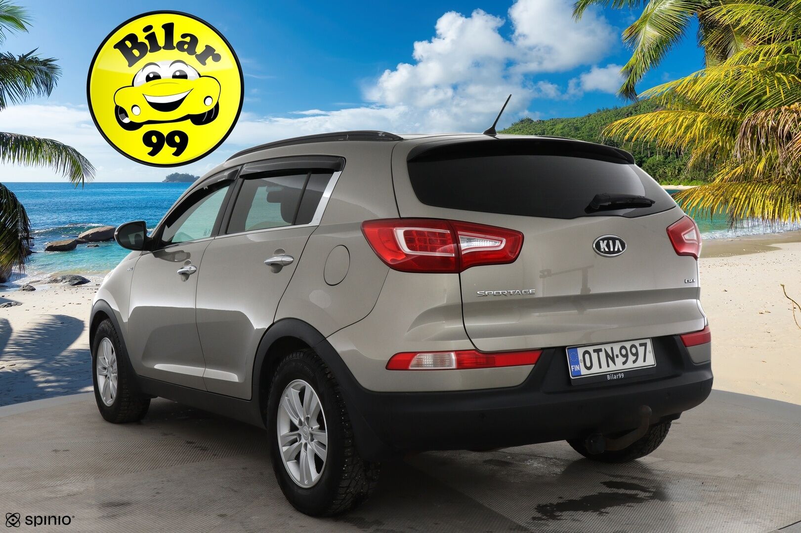 Kia Sportage 2012 2,0 AWD CRDi-R EX A/T / Webasto / Bluetooth / Vetokoukku / Tutkat - Suomi-auto / Metalliväri / LED - lisävalo / 2 x Kia aluvanteet