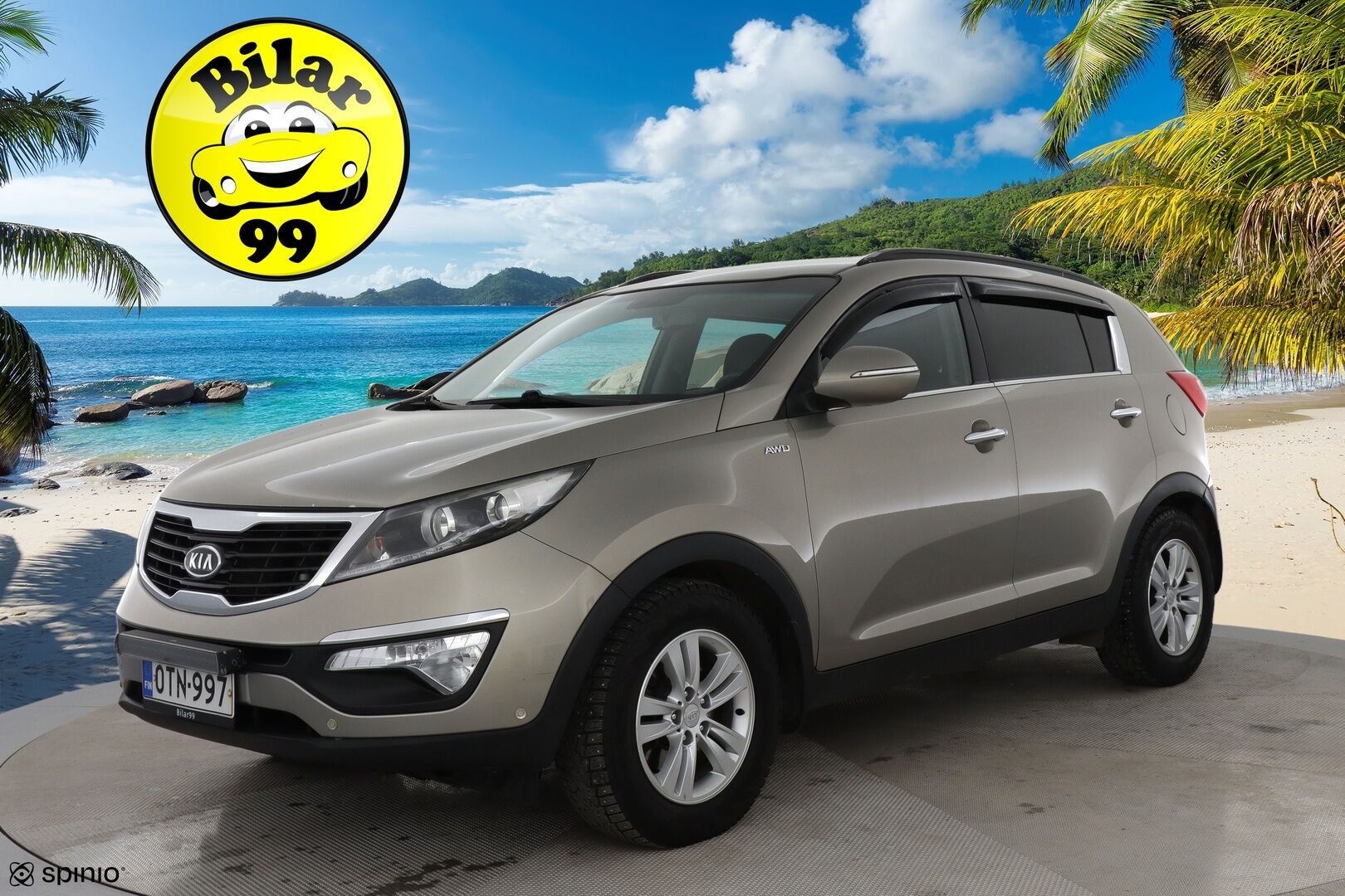 Kia Sportage 2012 2,0 AWD CRDi-R EX A/T - Webasto | Bluetooth | Vetokoukku | Tutkat