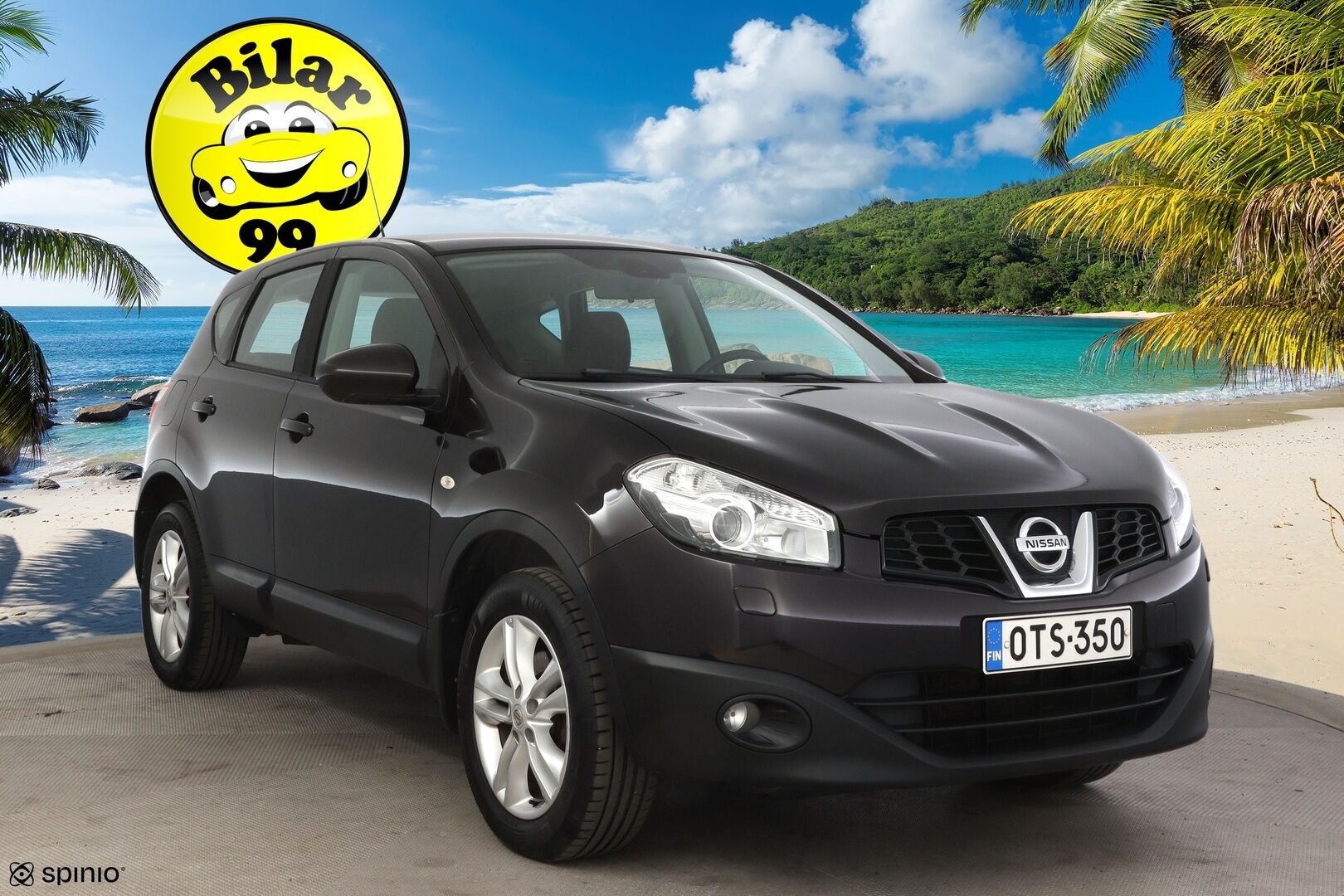 Nissan Qashqai 2013 1,6L Stop / Start System Acenta 2WD 5M/T * Vakkari / Aut.Ilmastointi / Lohko+sisäpistoke * - * Hyvin huollettu / 2x Renkaat alumiinivanteilla! *